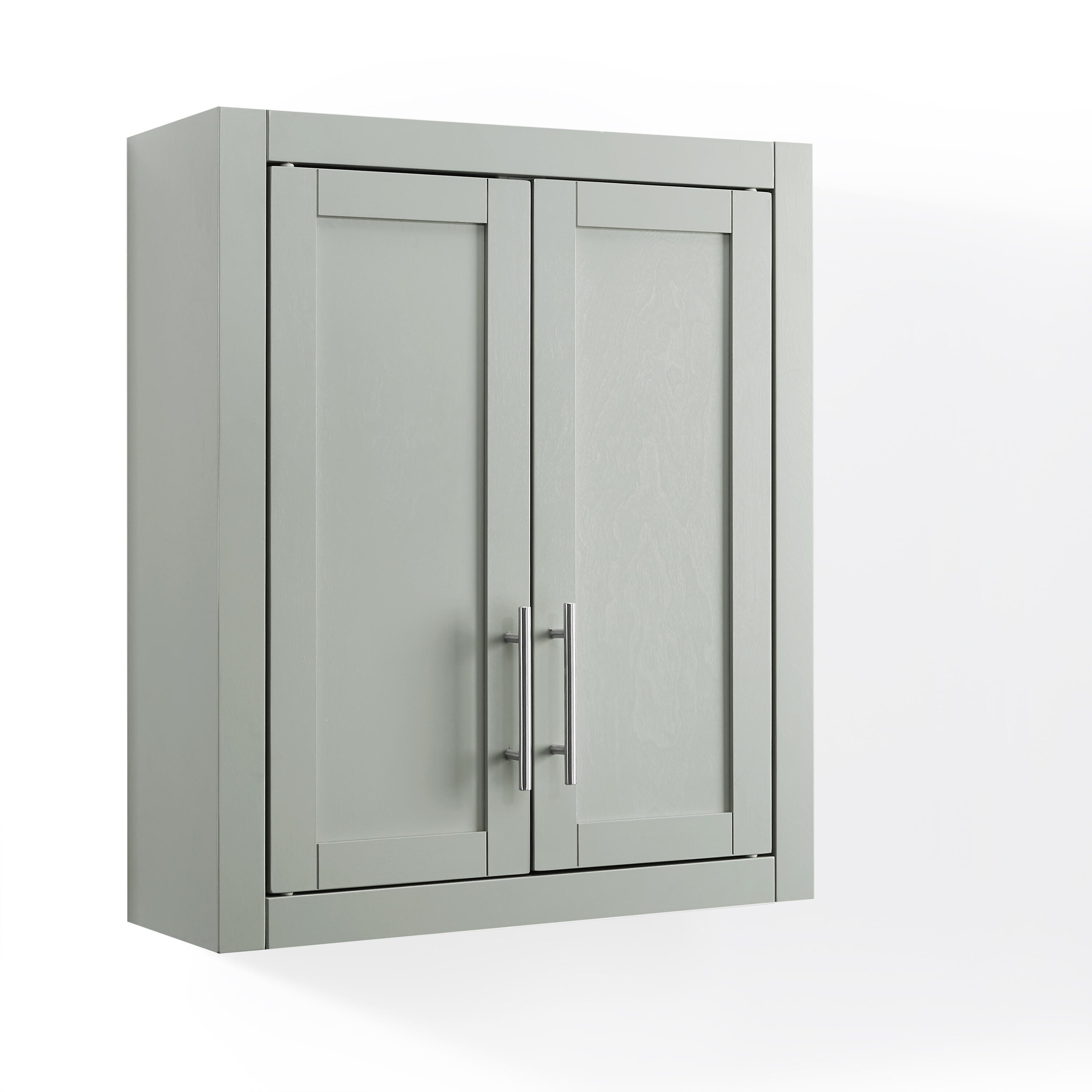 Savannah Wall Cabinet, Gray, large