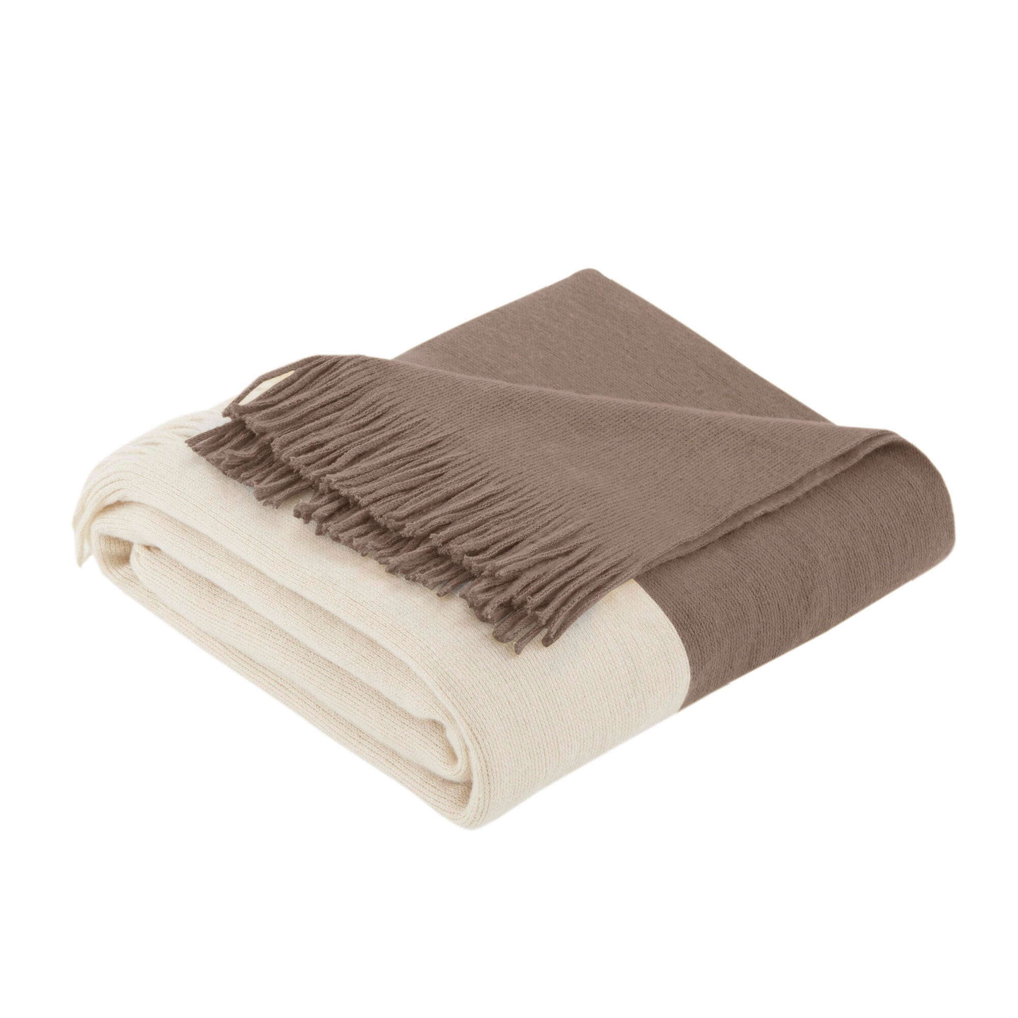 Halmstad Color Block Faux Cashmere Throw