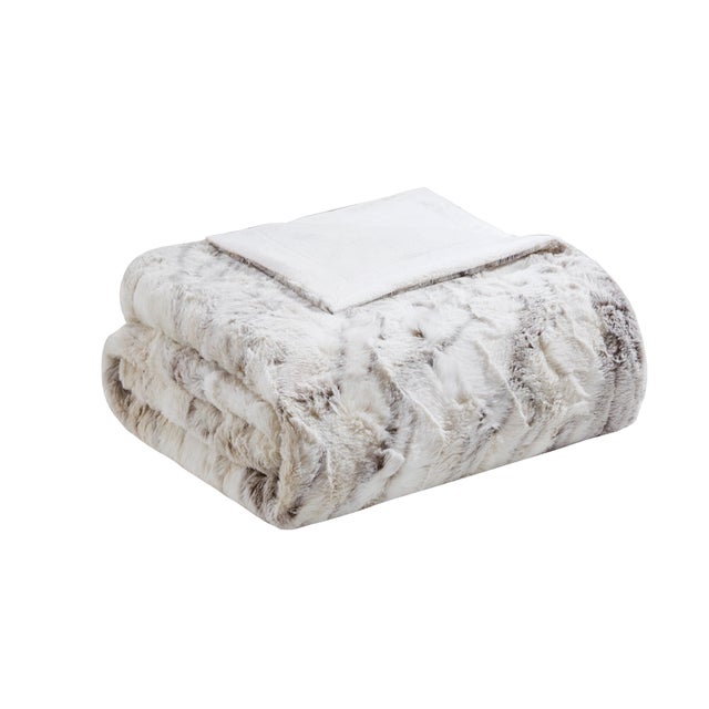 Aina Oversized Faux Fur Throw