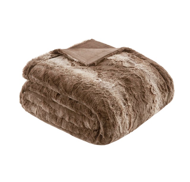 Marselle Oversized Faux Fur Throw