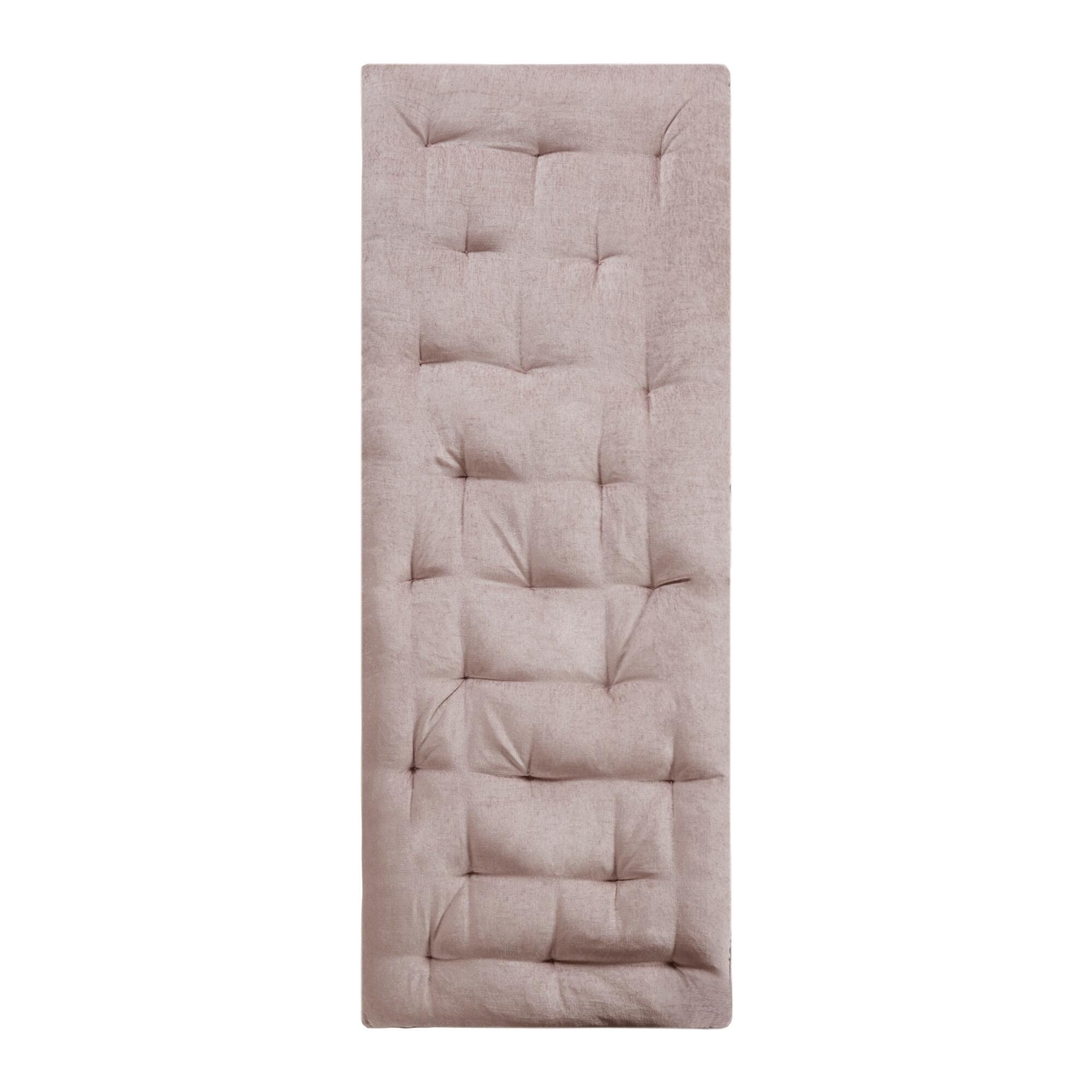 Intelligent Design Edelia Chenille Lounge Floor Pillow, Blush, large