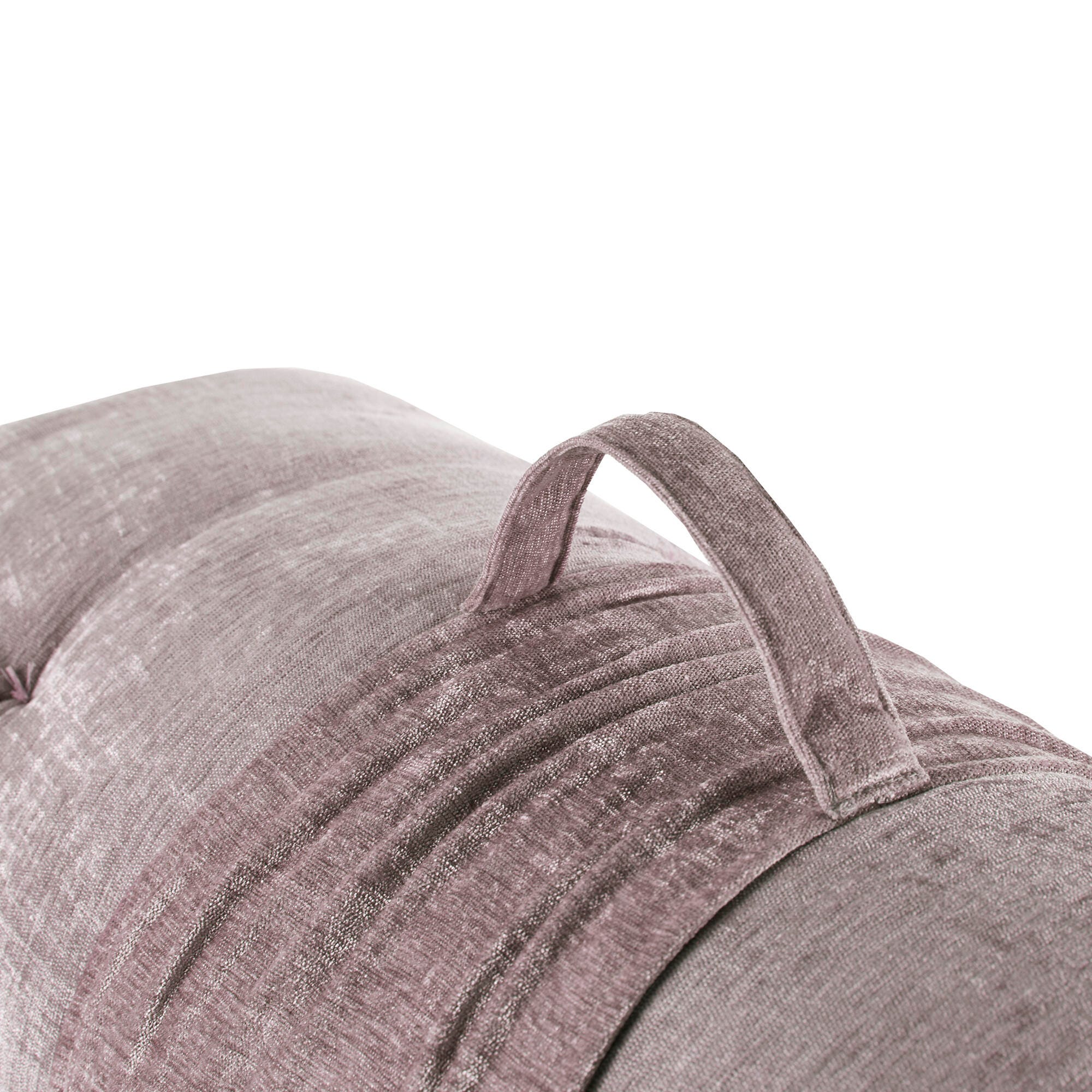 Intelligent Design Edelia Chenille Lounge Floor Pillow, Blush, large