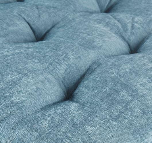 Intelligent Design Edelia Chenille Lounge Floor Pillow, Aqua, large