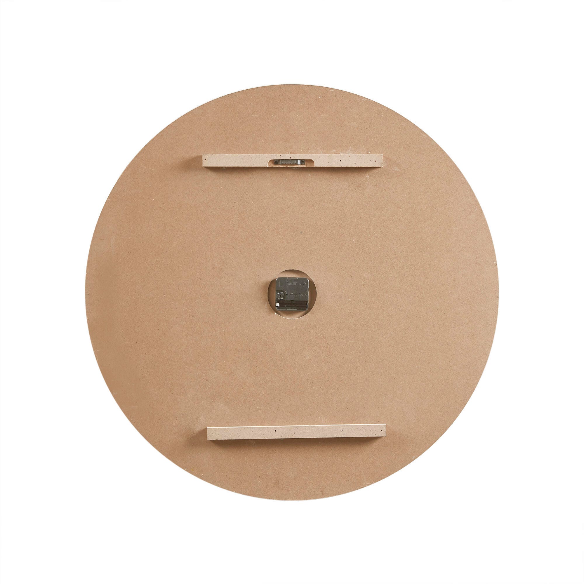 Madison Park Natural Wall Clock, , large