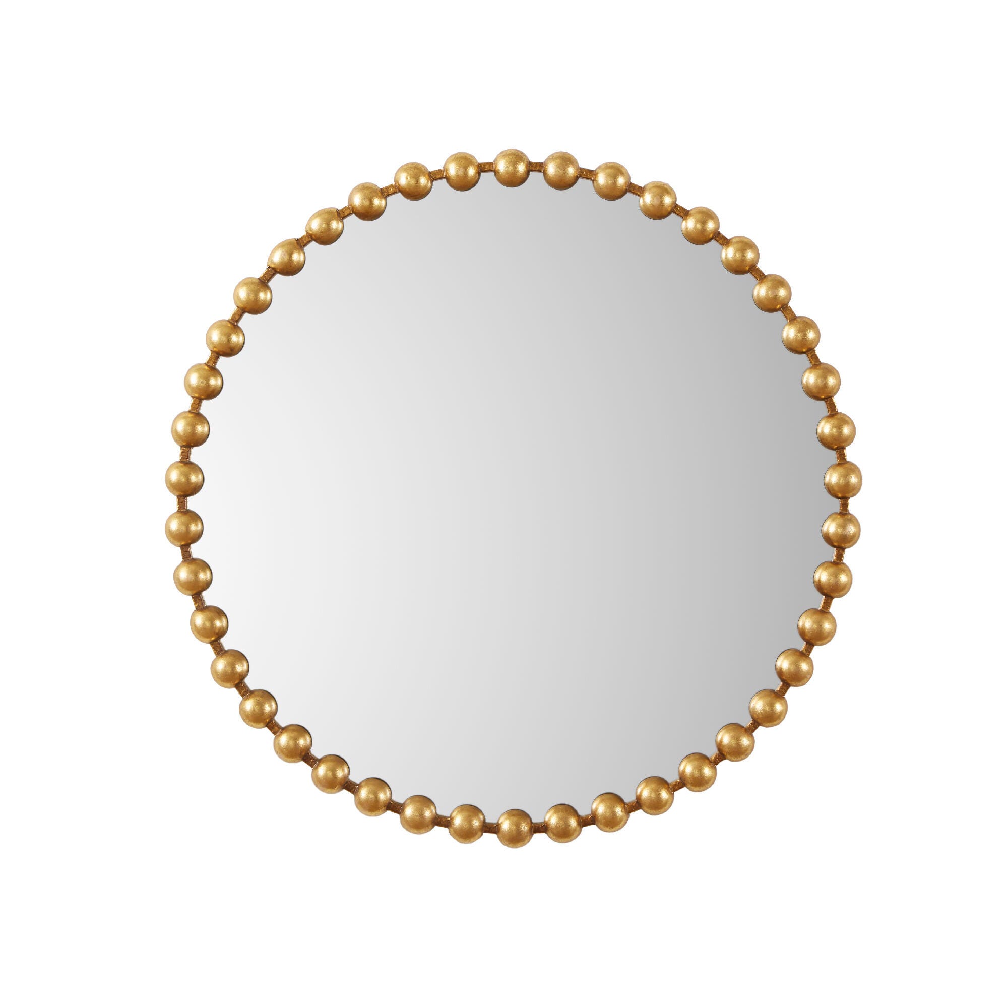 Madison Park Signature Gold 36" Dia Decor Mirror, Gold, large