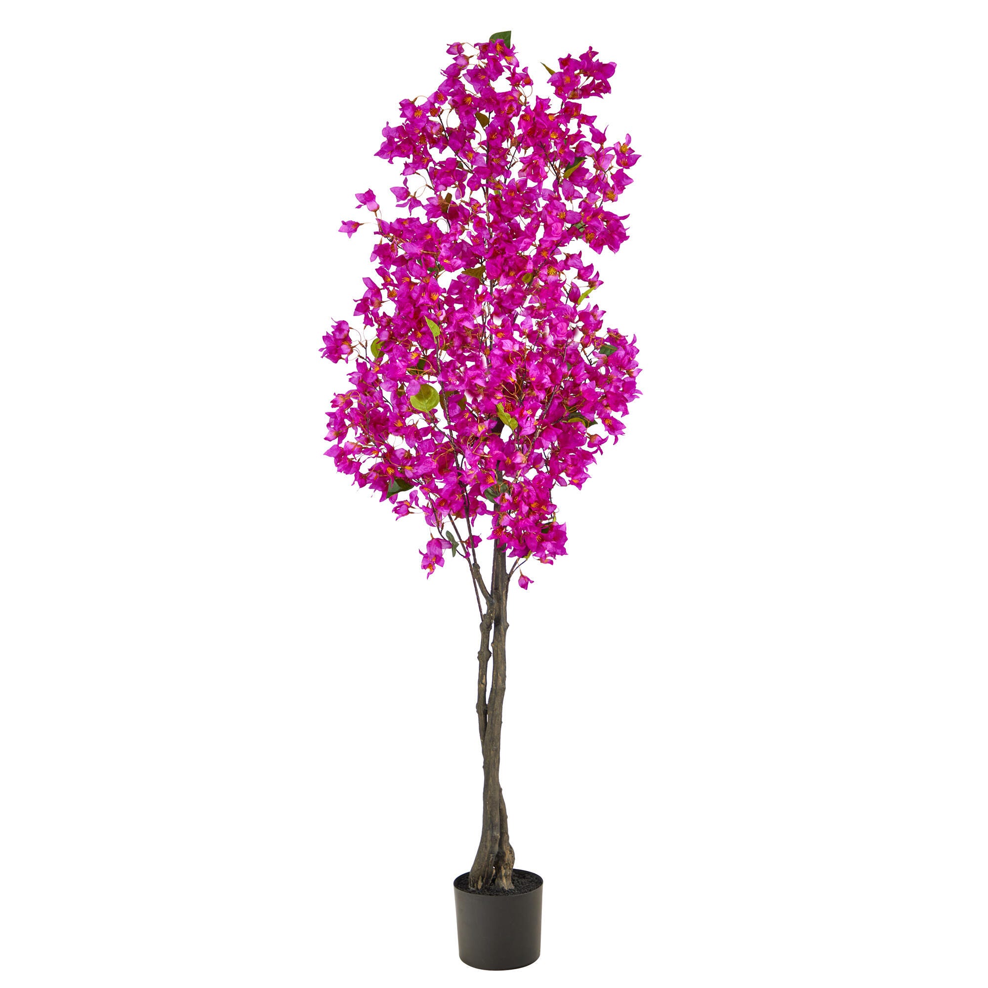 6’ Bougainvillea Artificial Tree, Purple, large