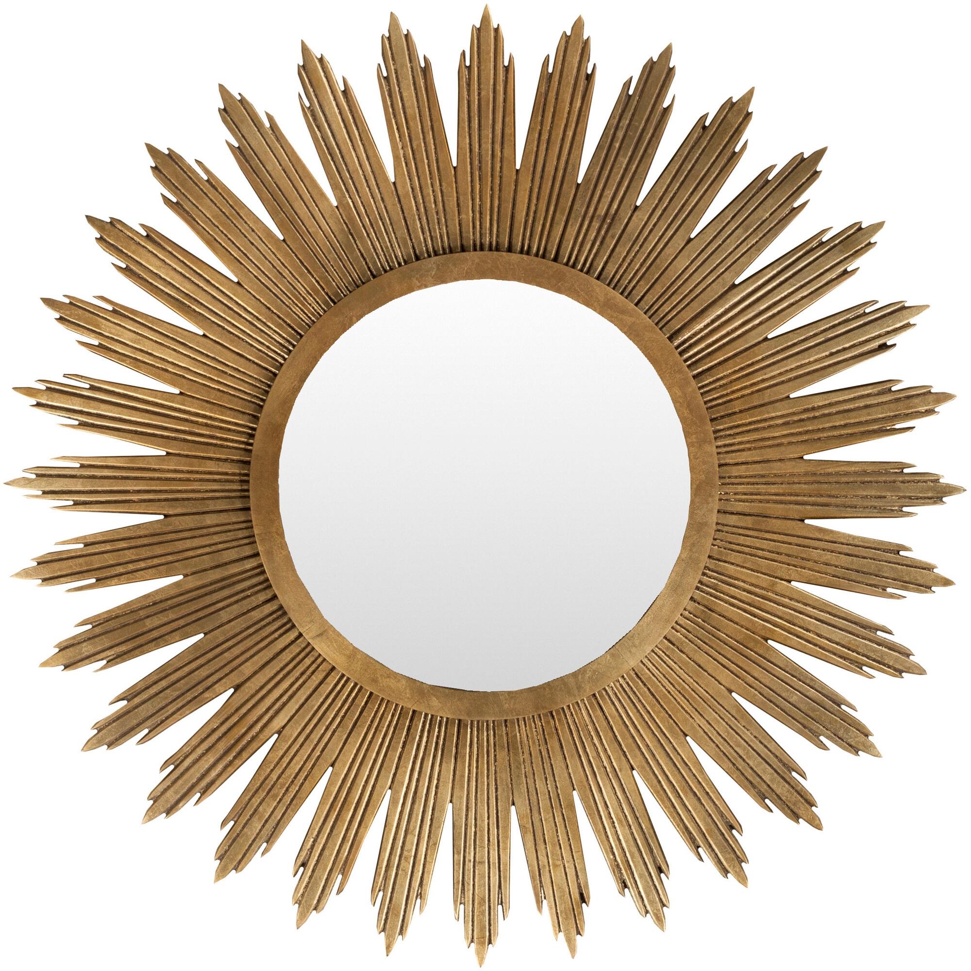 Home Accents Starburst 47" X 47" X 1.5" Mirror, , large