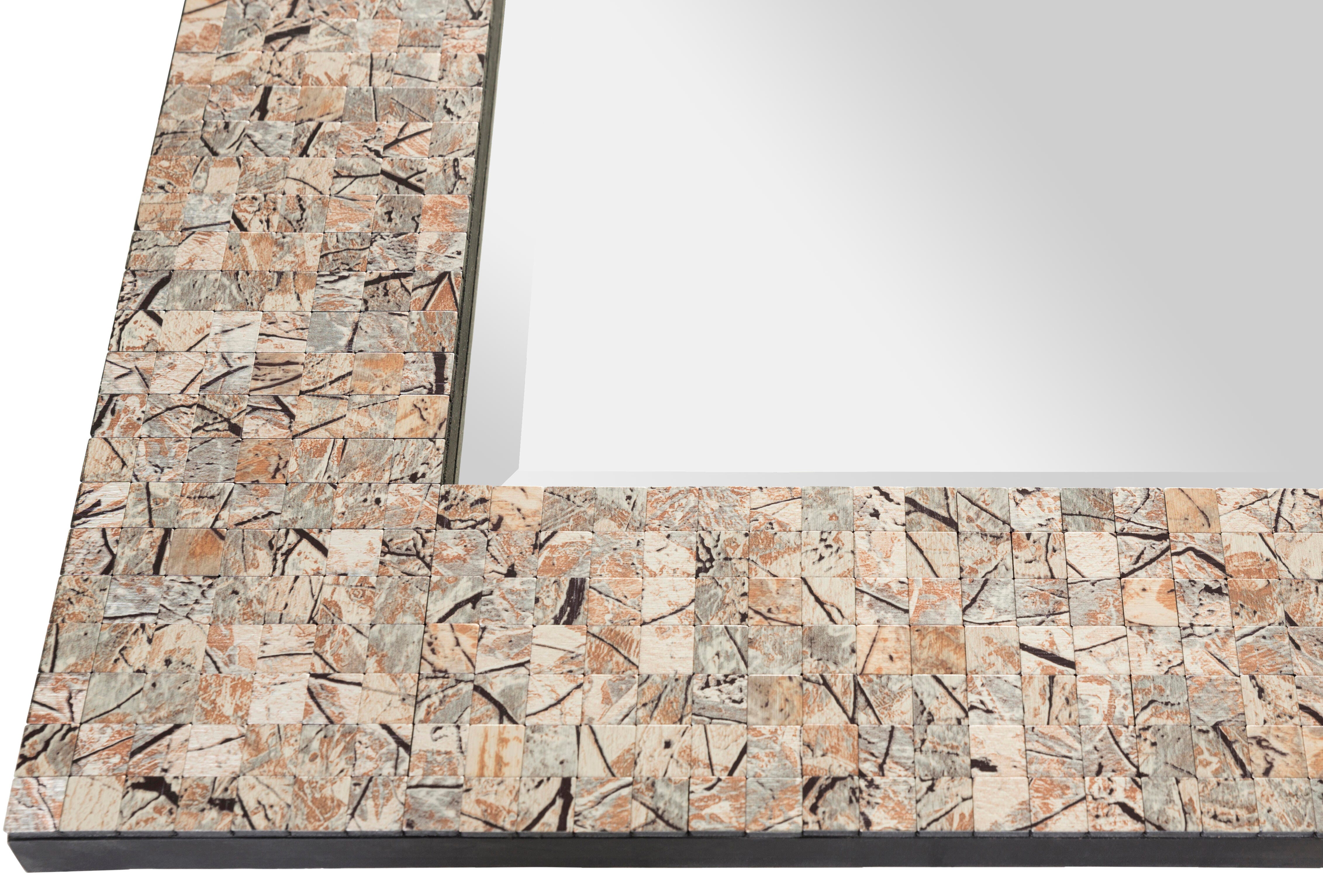 Whitaker Gray Mother of Pearl 40" x 28" x 1" Mirror, , large