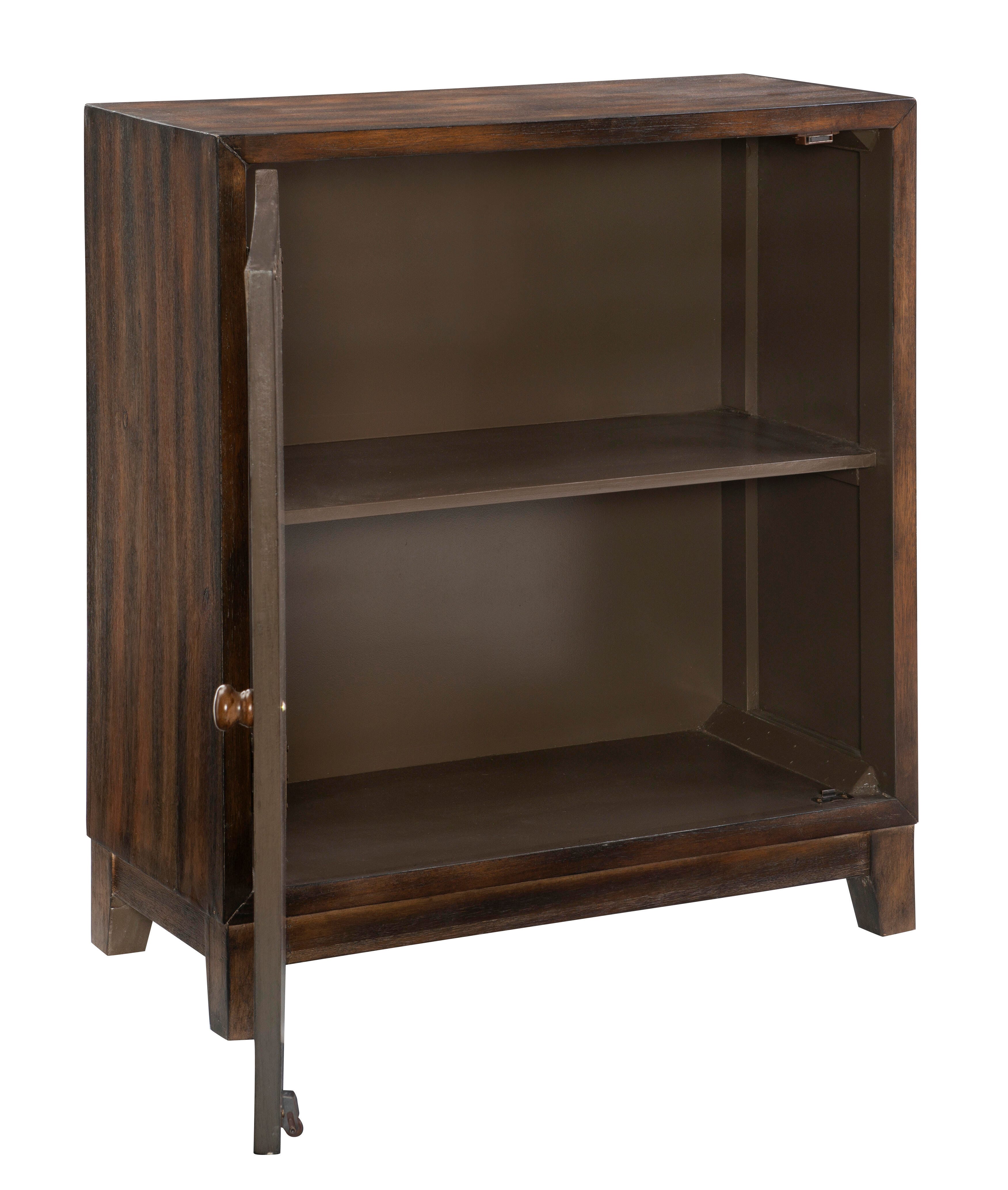 Linon Shelby Accent Cabinet, Brown, large