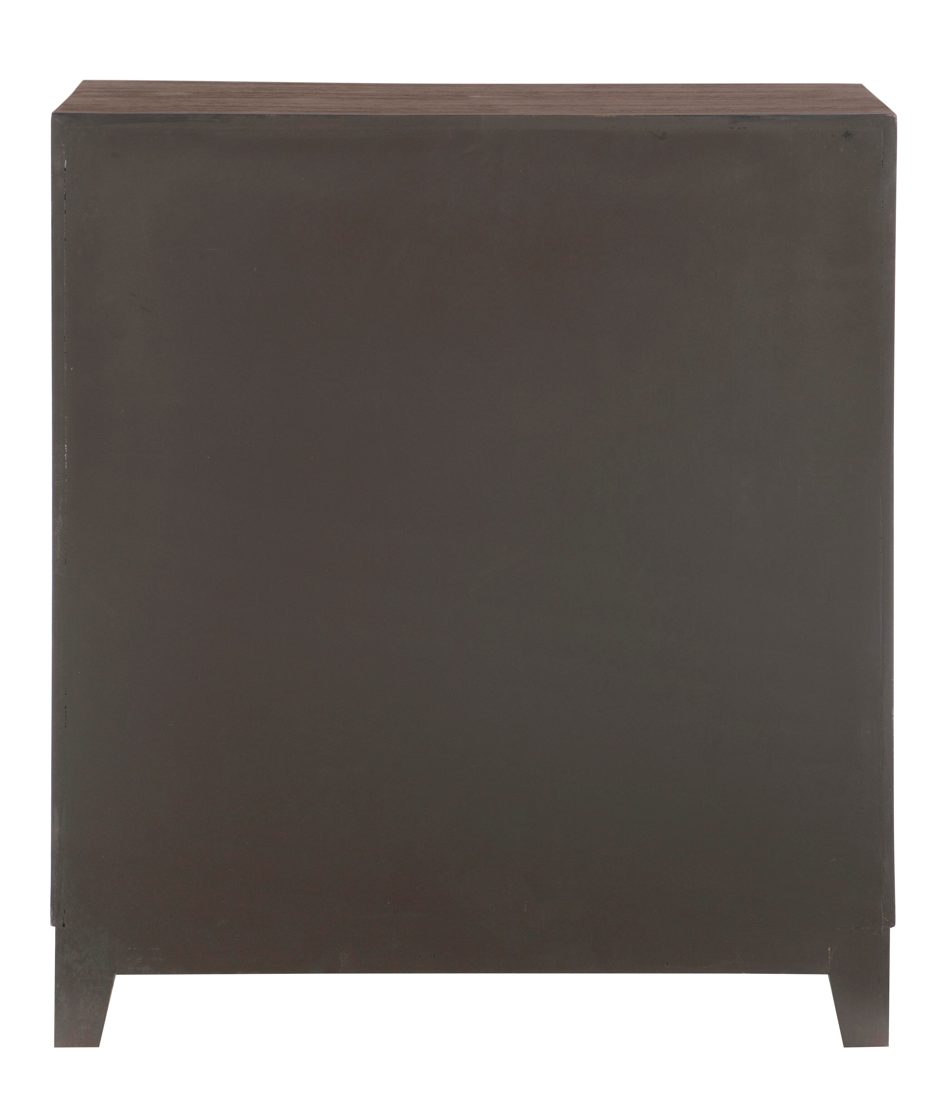 Linon Shelby Accent Cabinet, Brown, large