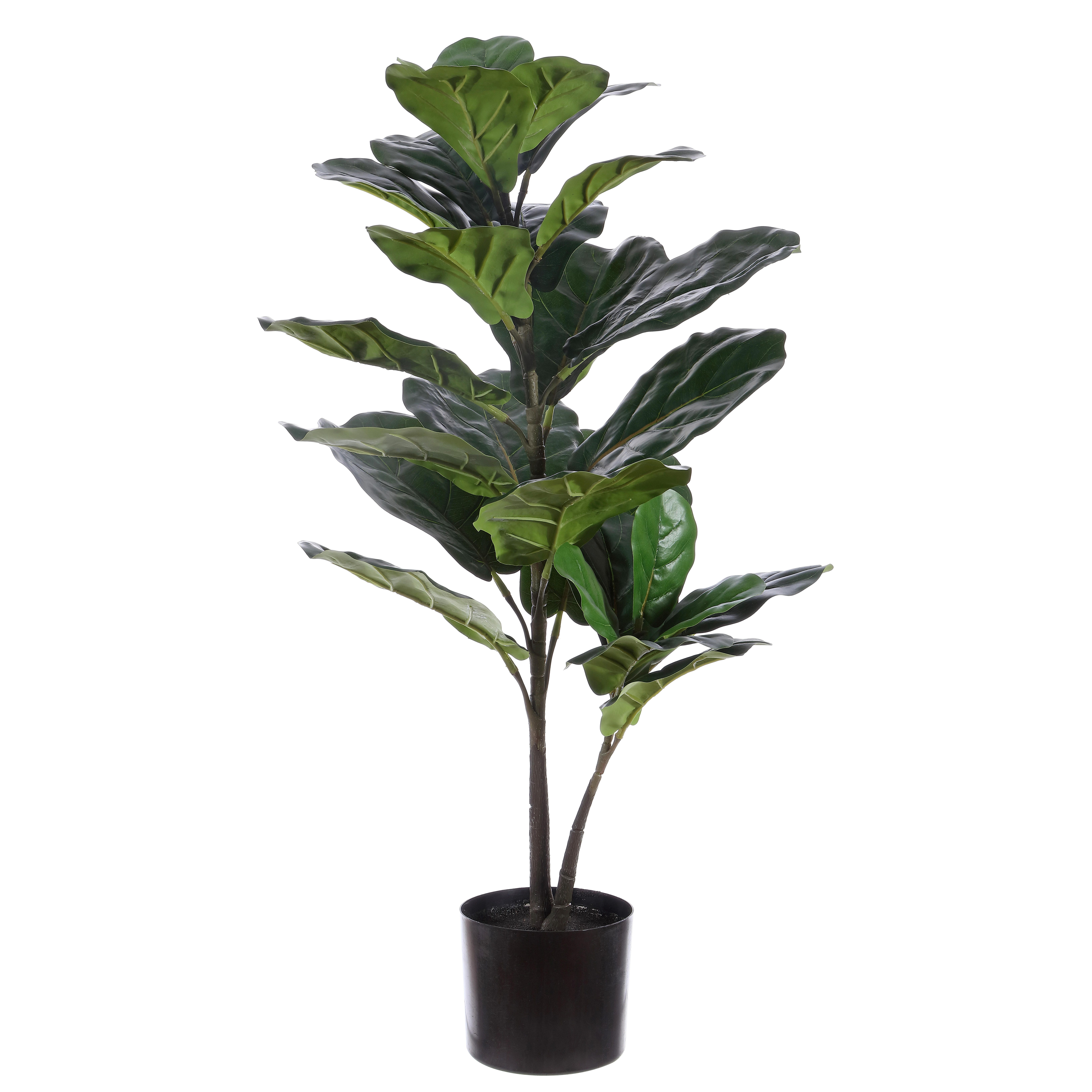 Safavieh Faux Ficus Lyrata Potted Tree, , large