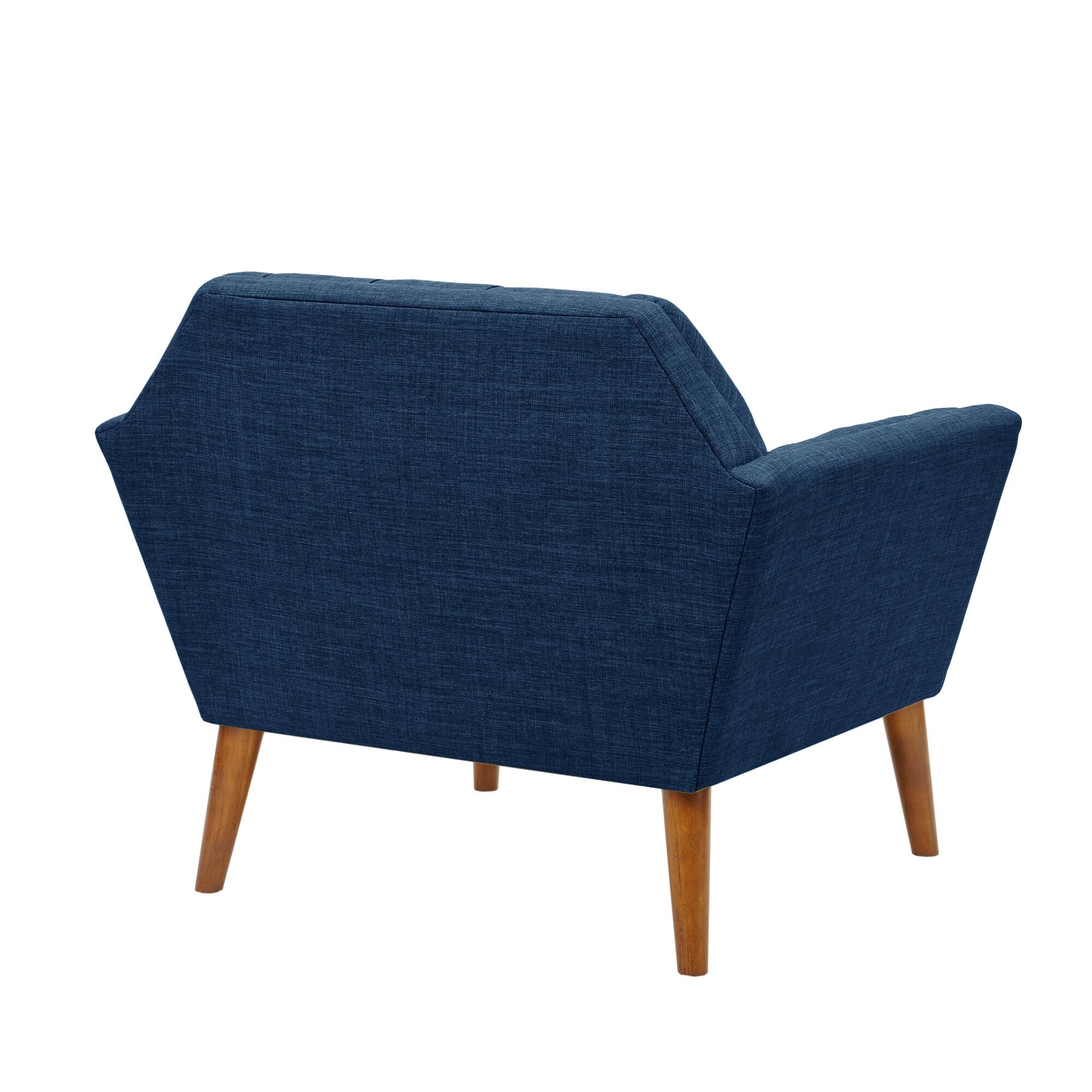 INK+IVY Newport Lounge Chair, Blue, large