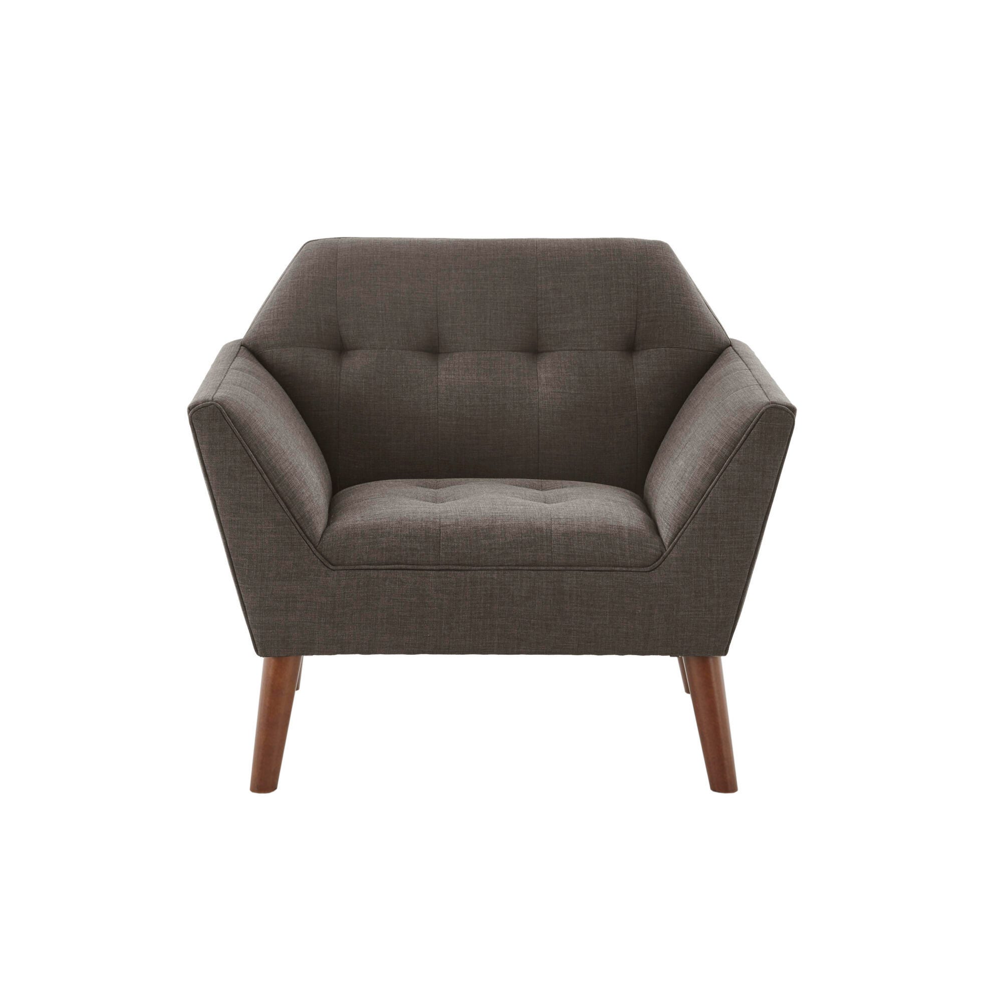 INK+IVY Newport Lounge Chair, Charcoal, large