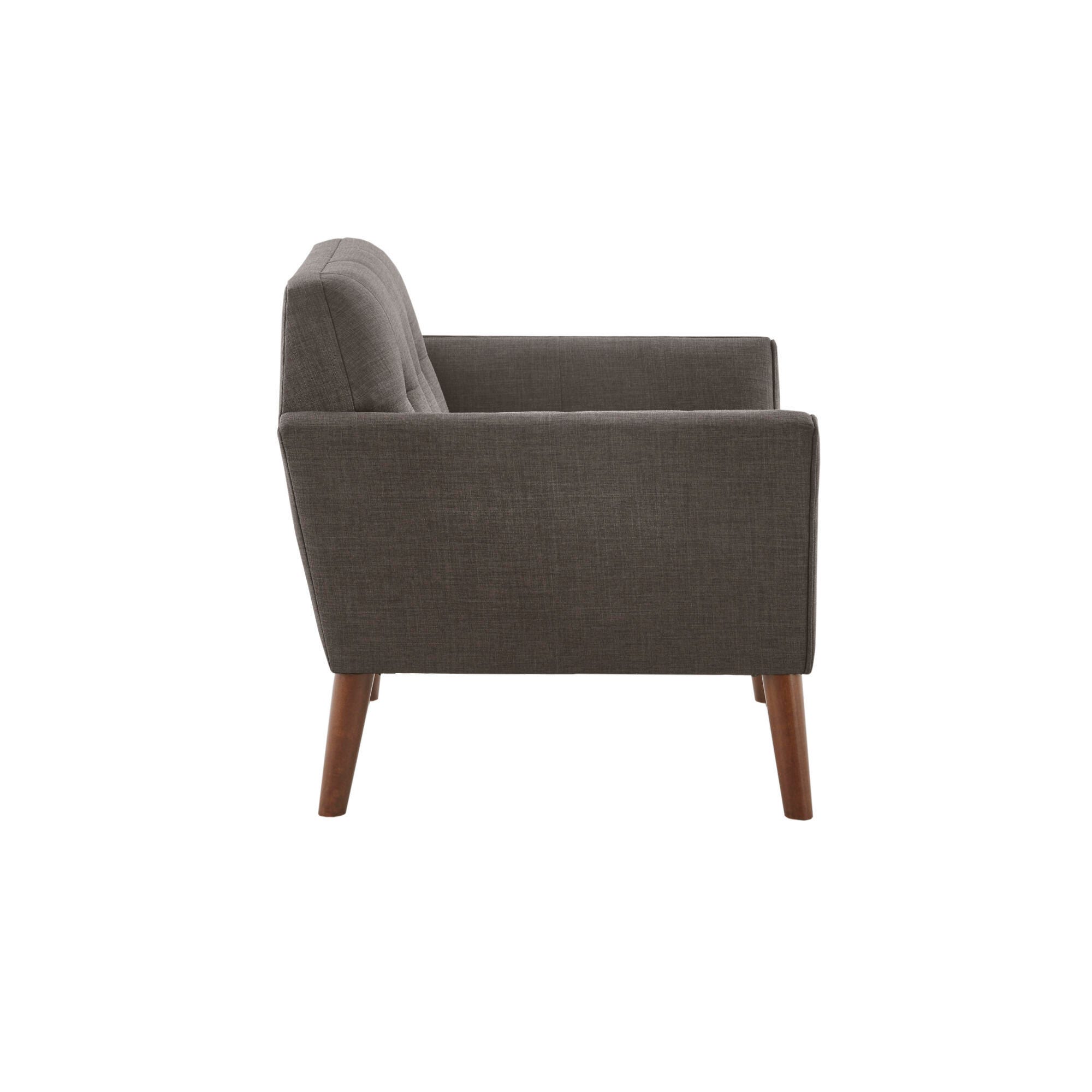 INK+IVY Newport Lounge Chair, Charcoal, large