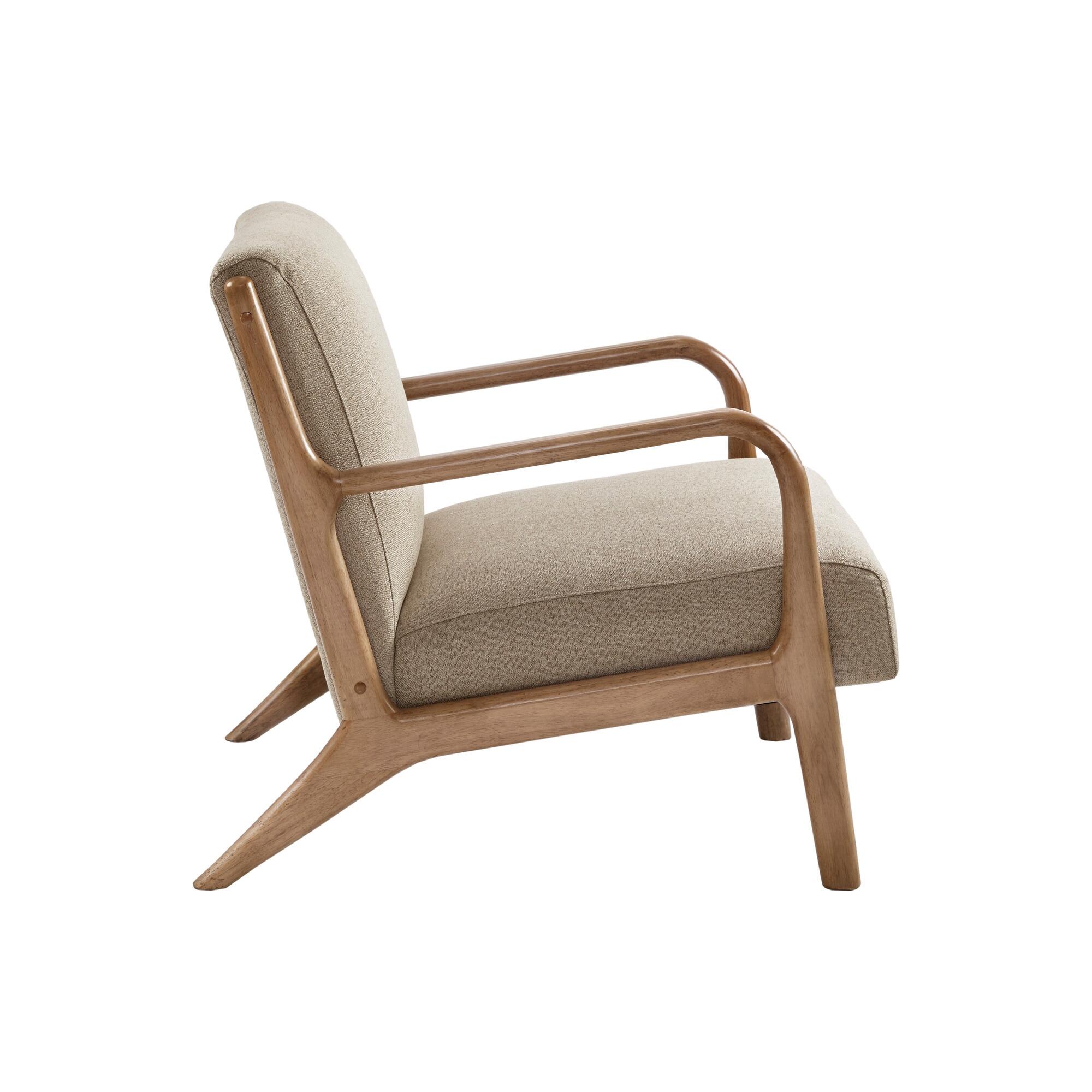 INK+IVY Novak Lounge Chair, Taupe, large