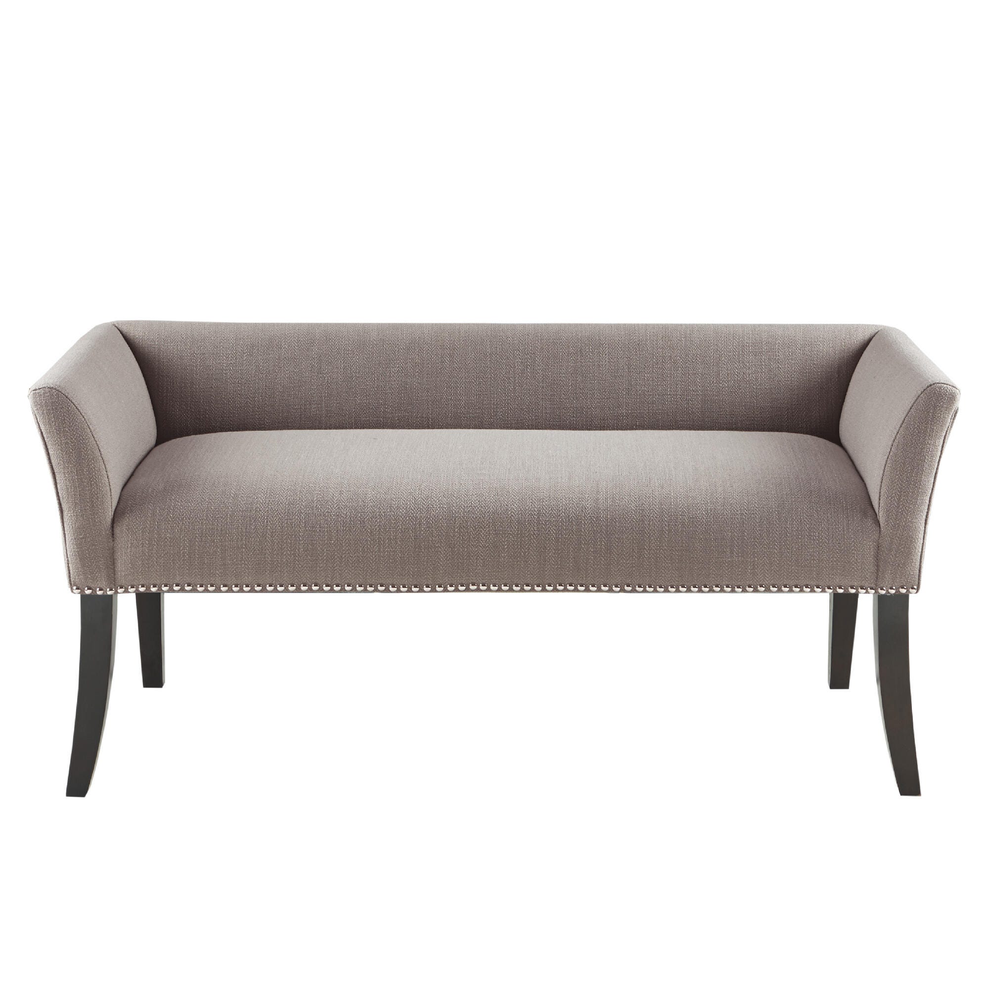 Madison Park Welburn Accent Bench, Gray, large