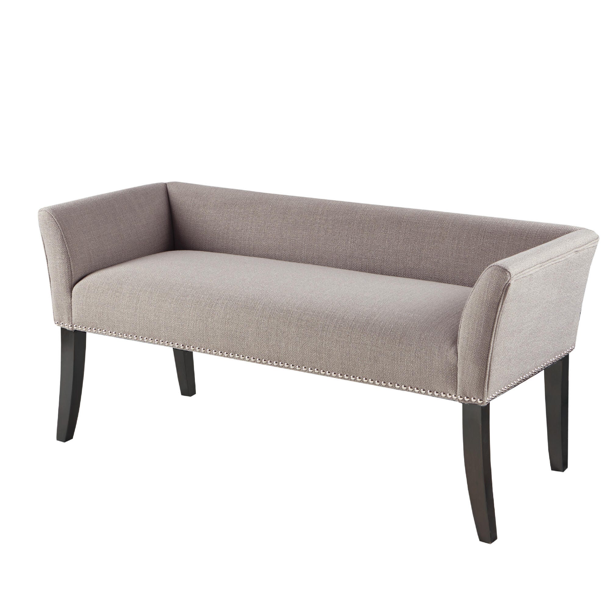 Madison Park Welburn Accent Bench, Gray, large