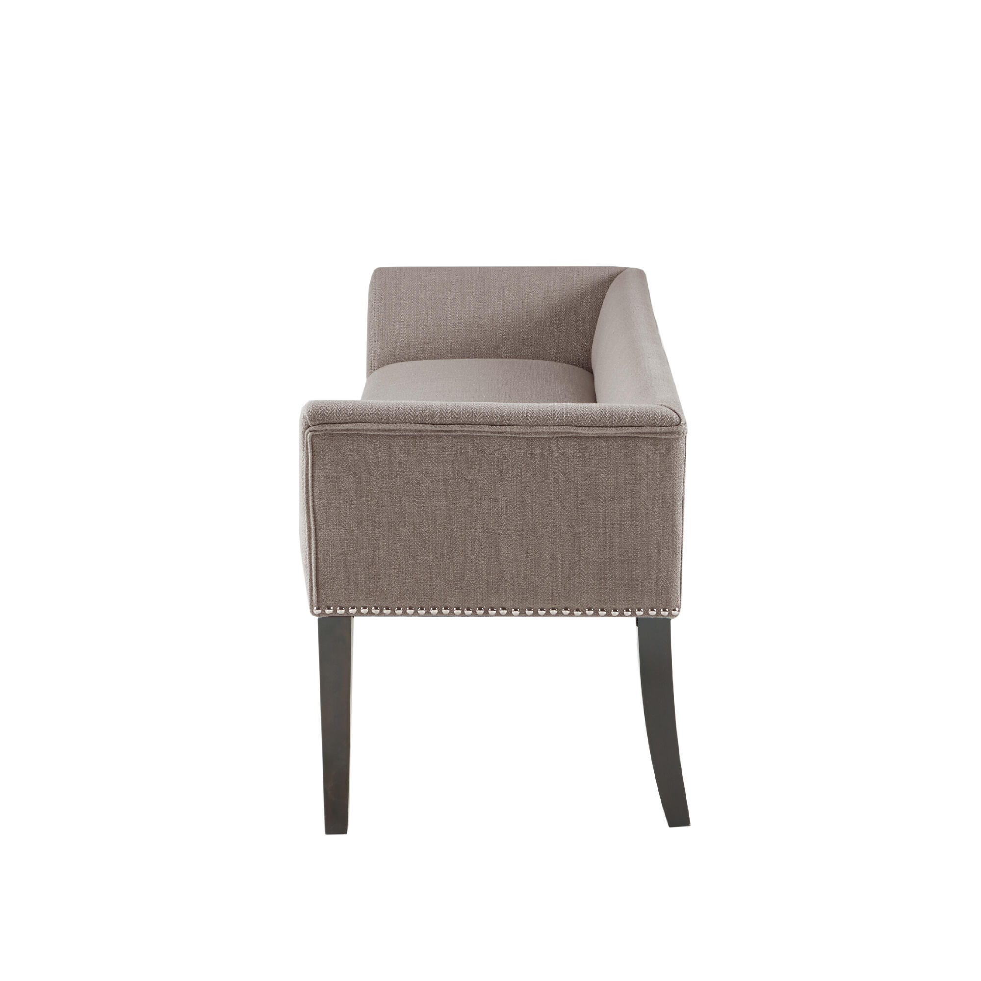 Madison Park Welburn Accent Bench, Gray, large