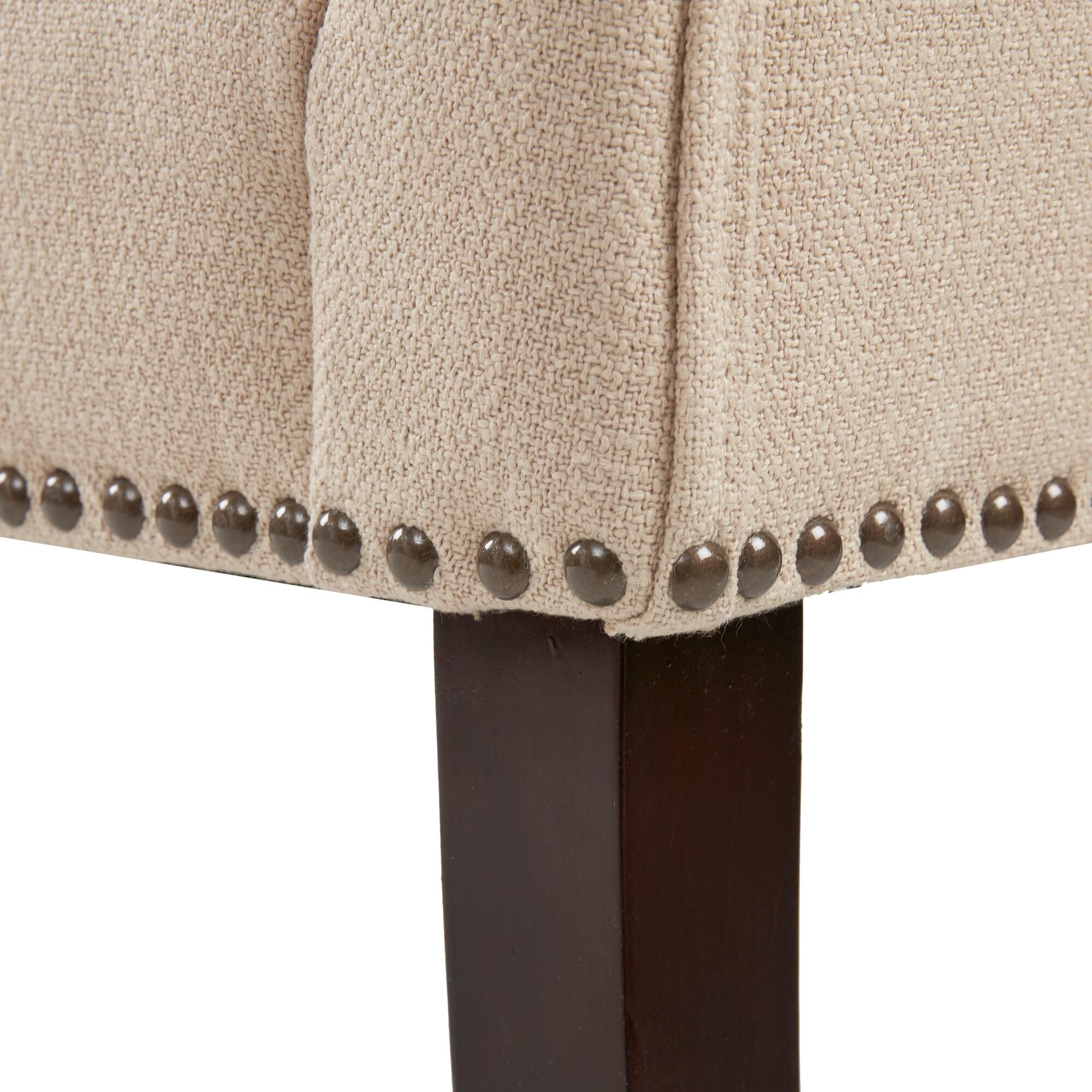 Madison Park Welburn Accent Bench, Cream, large