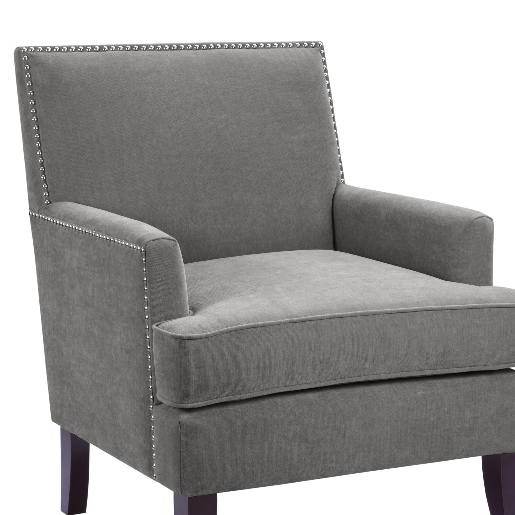 Madison Park Robin Colton Club Chair, Gray, large