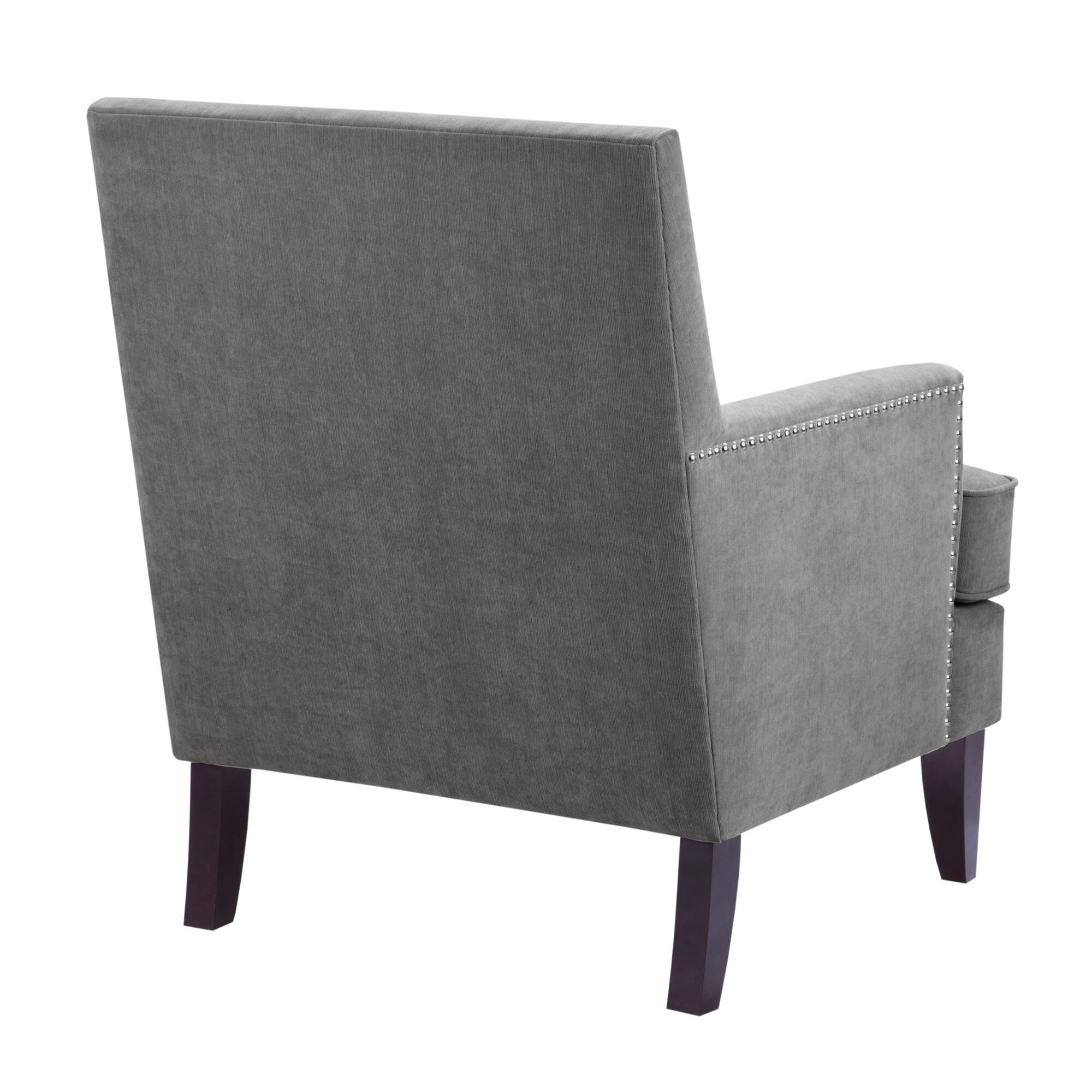 Madison Park Robin Colton Club Chair, Gray, large