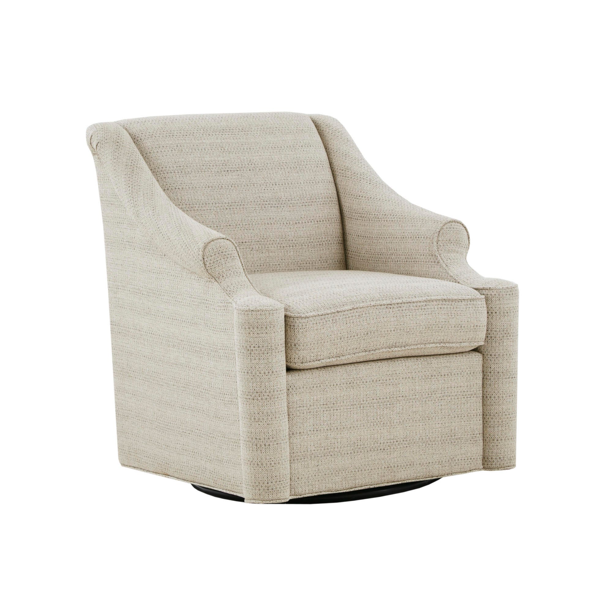 Madison Park Justin Swivel Glider Chair, , large