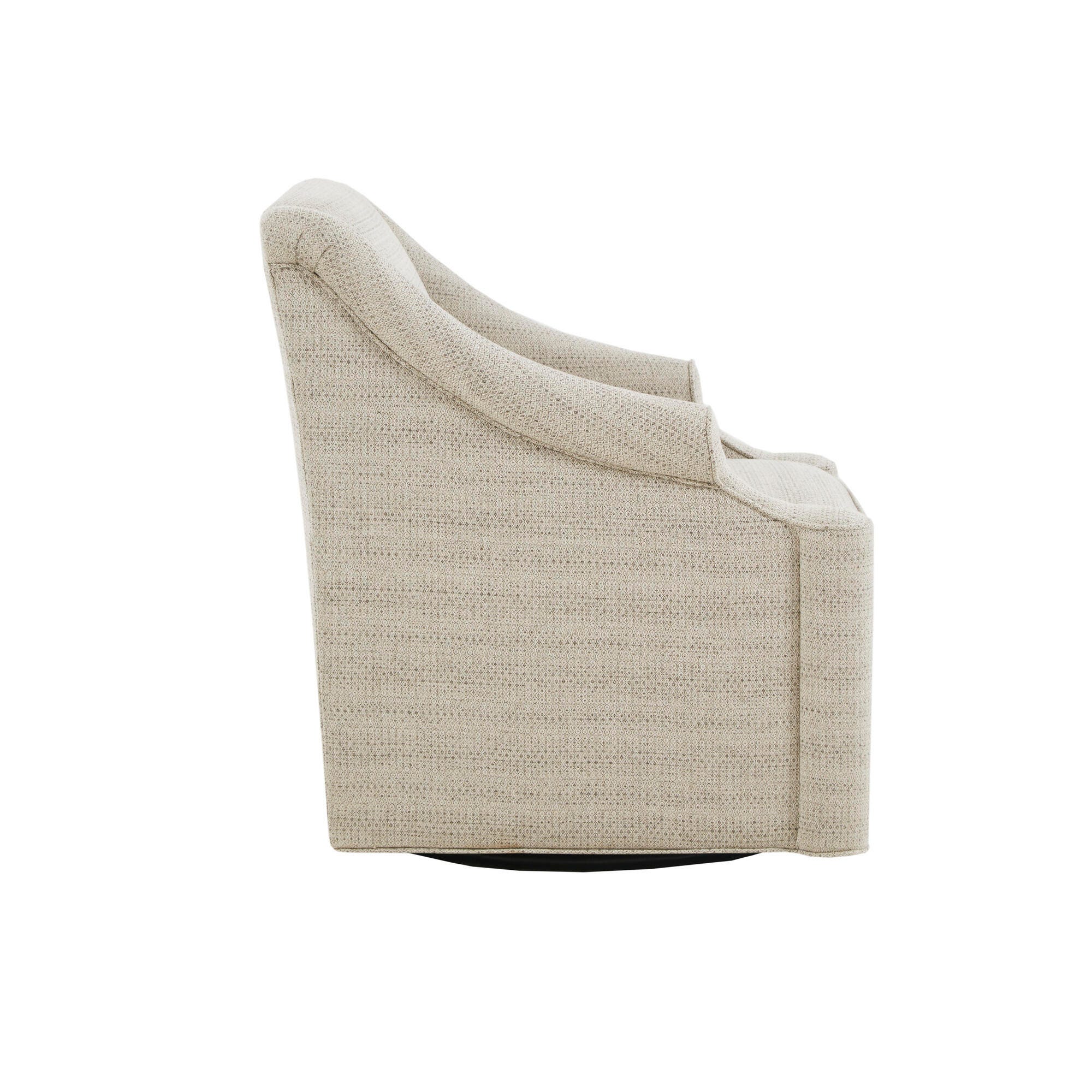 Madison Park Felton Justin Swivel Glider Chair, , large