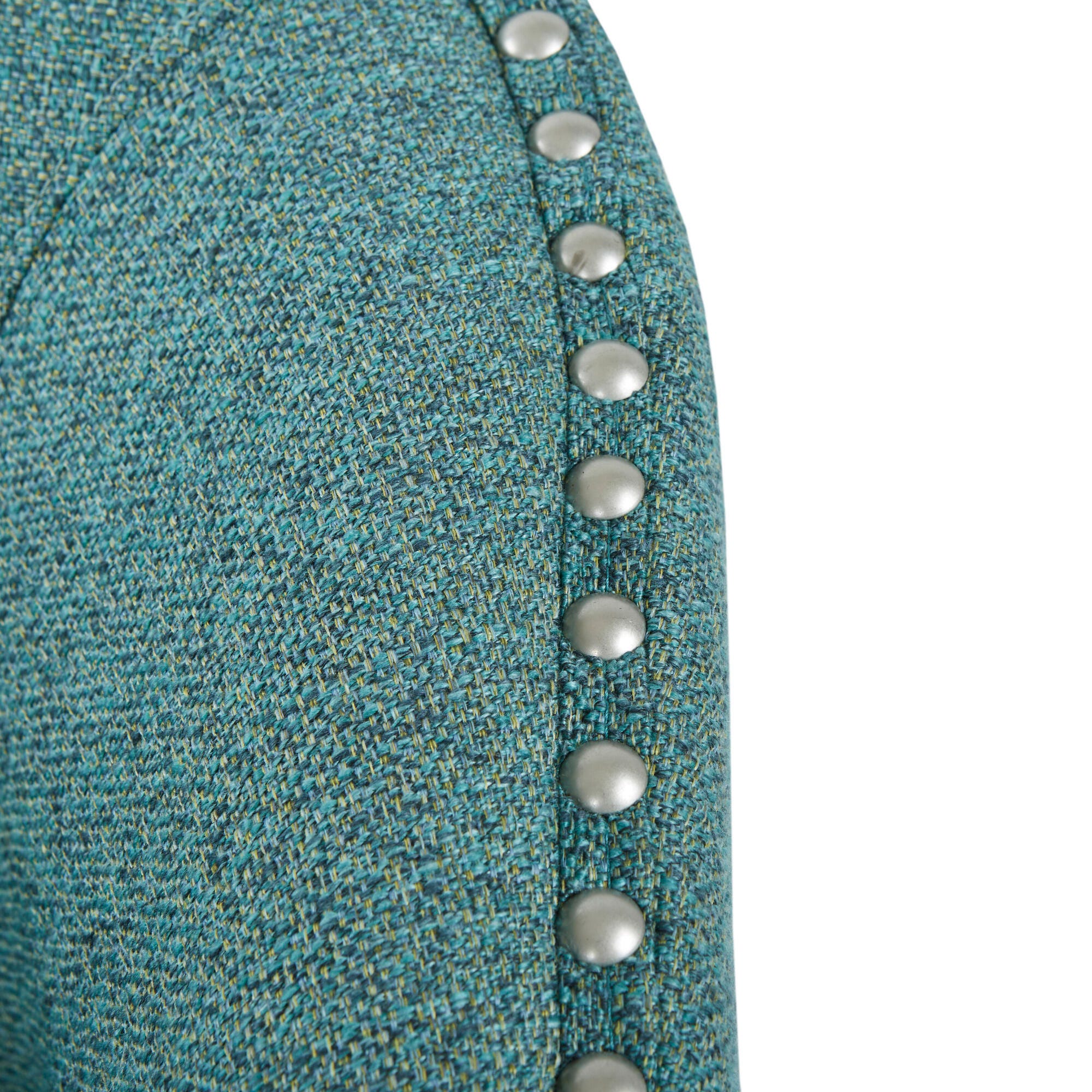 Madison Park Tyler Swivel Chair, Teal Multi, large