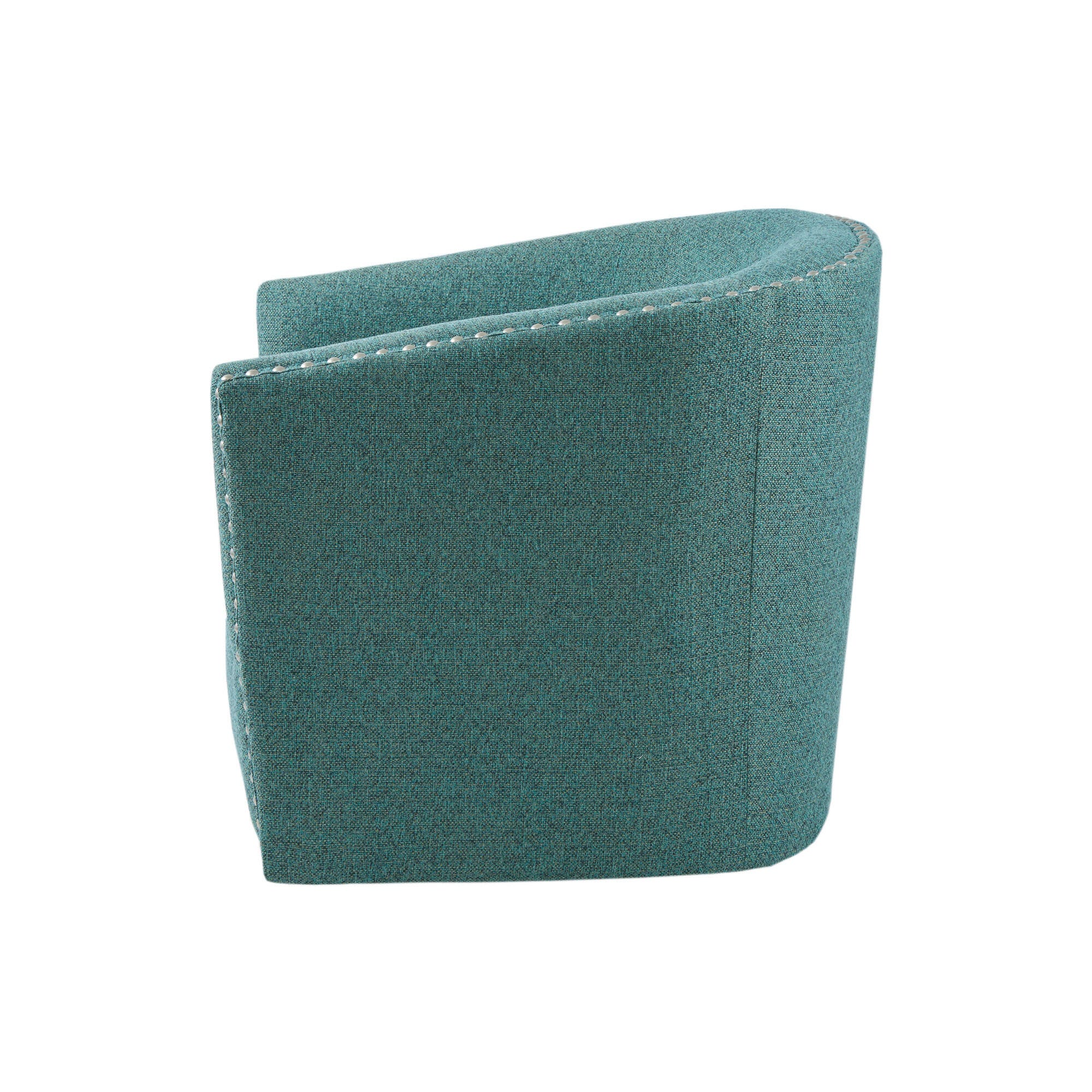 Madison Park Tyler Swivel Chair, Teal Multi, large