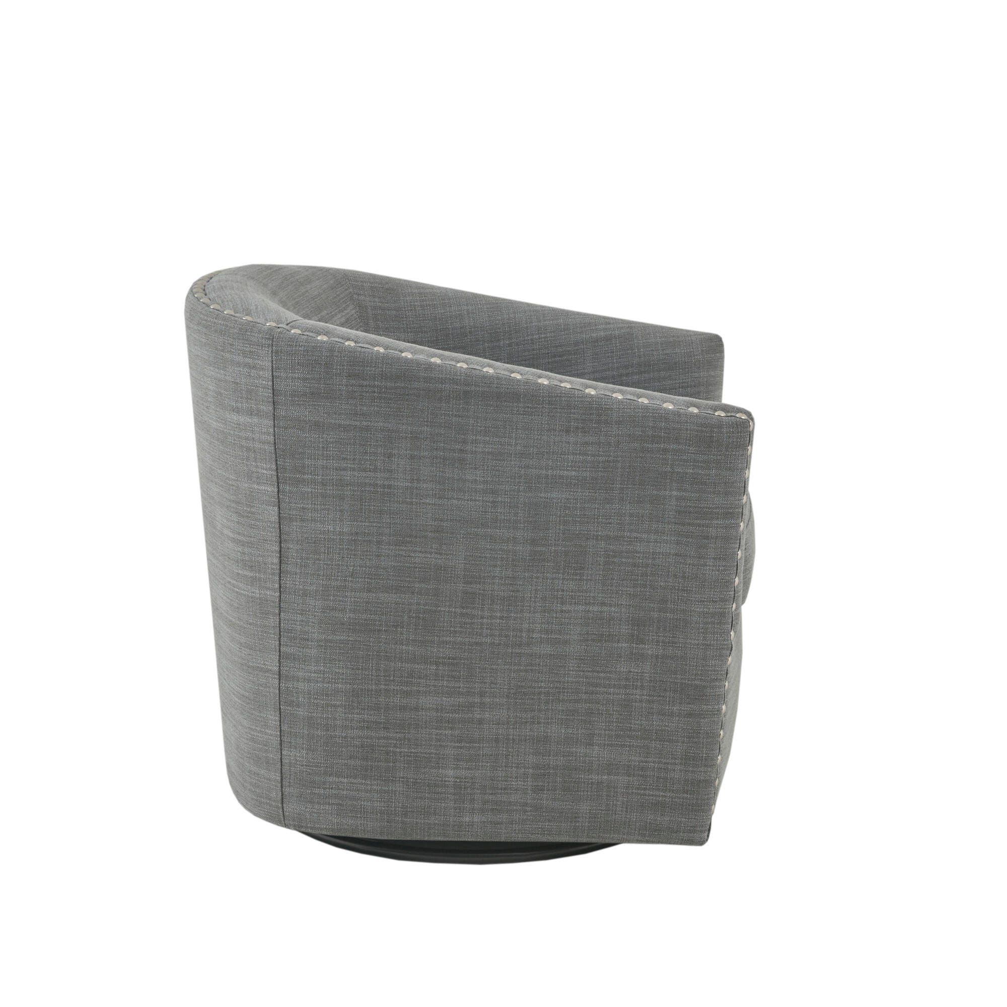 Madison Park Tyler Swivel Chair, Gray, large