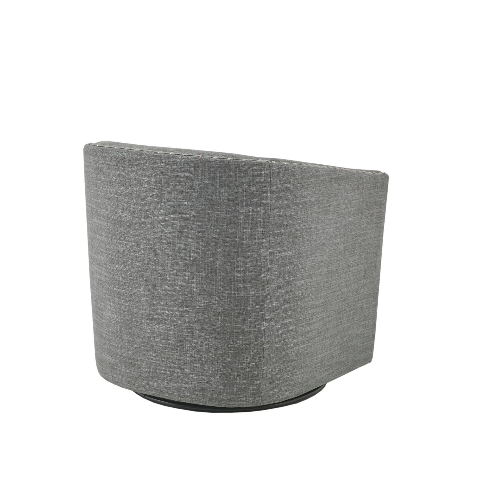 Madison Park Tyler Swivel Chair, Gray, large