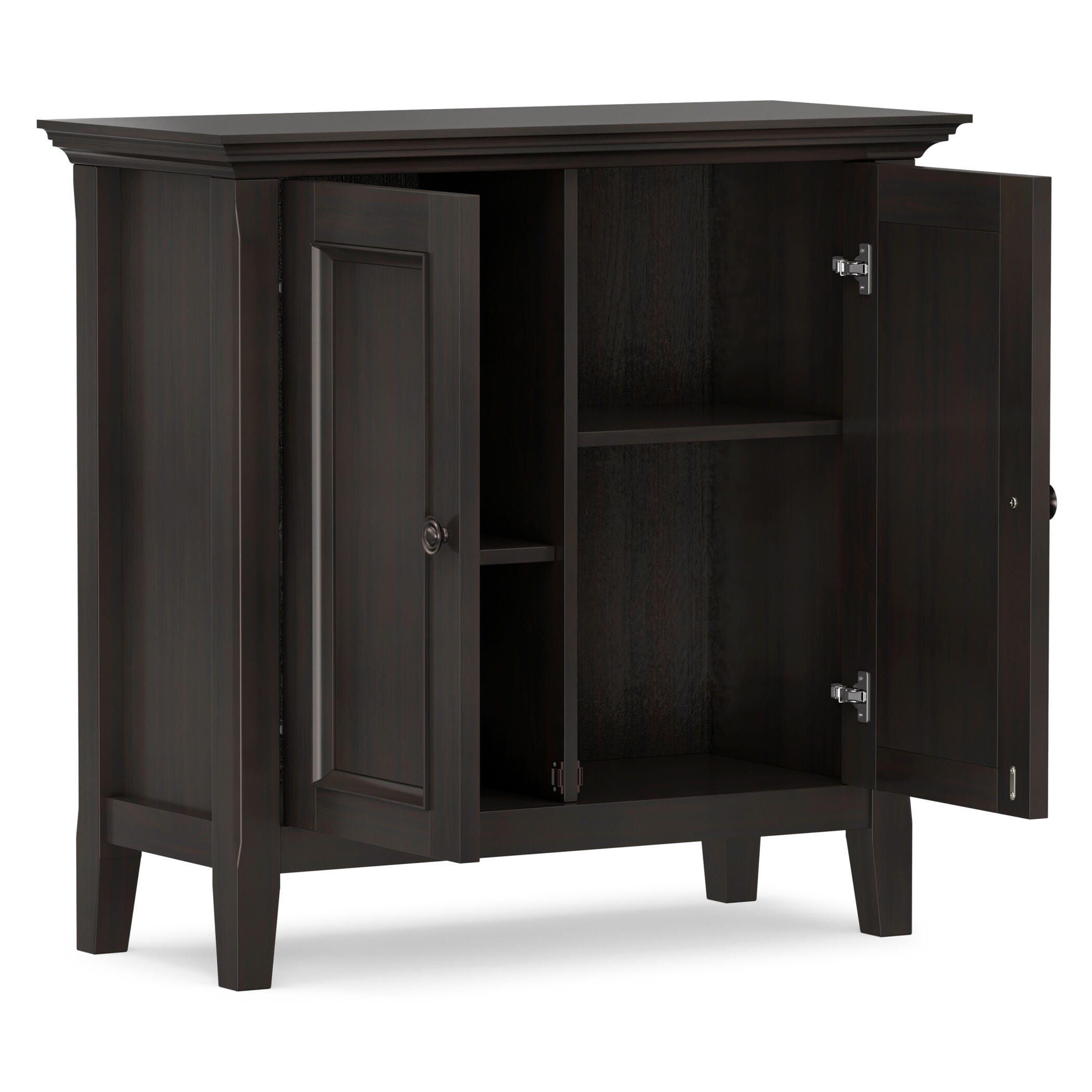Simpli Home Amherst Amherst 32" Transitional Storage Cabinet, , large