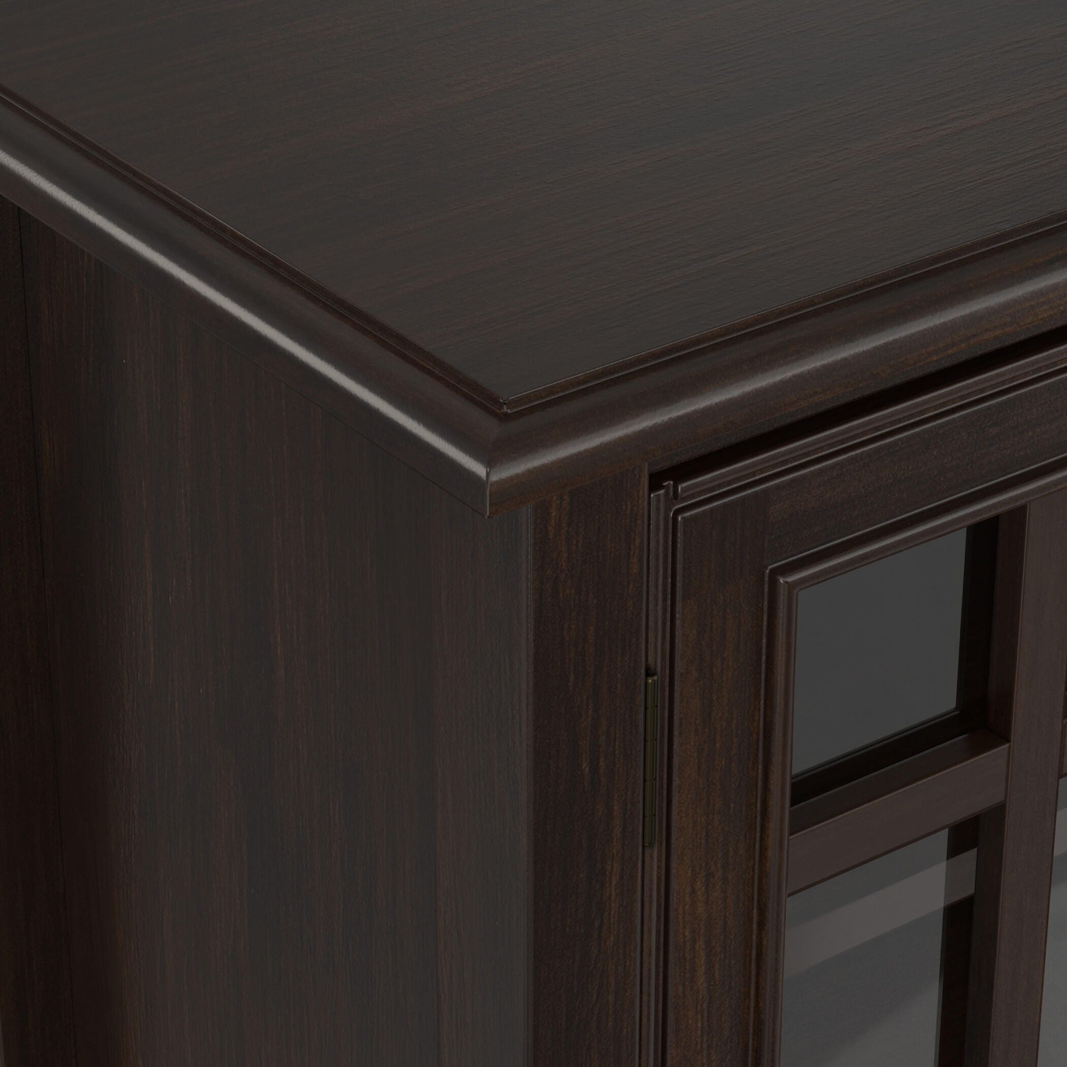 Simpli Home Connaught Connaught 46" Traditional Storage Cabinet, , large
