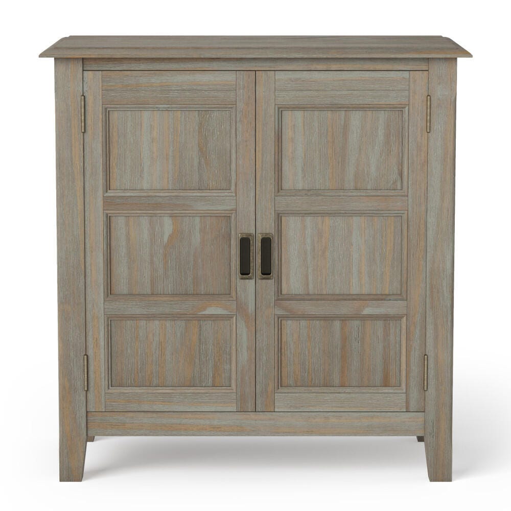 Burlington Gray Storage Cabinet, Gray, large