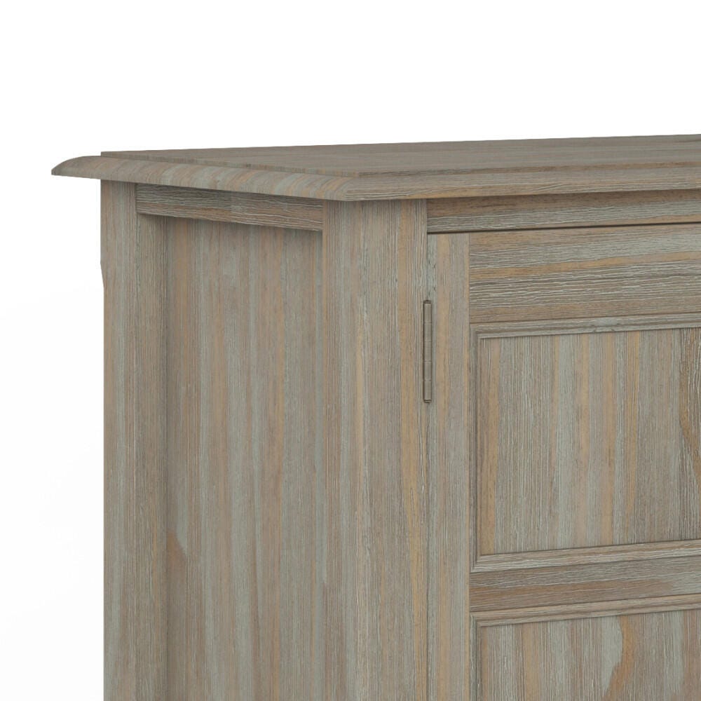 Burlington Gray Storage Cabinet, Gray, large