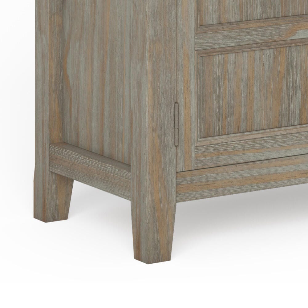 Burlington Gray Storage Cabinet, Gray, large