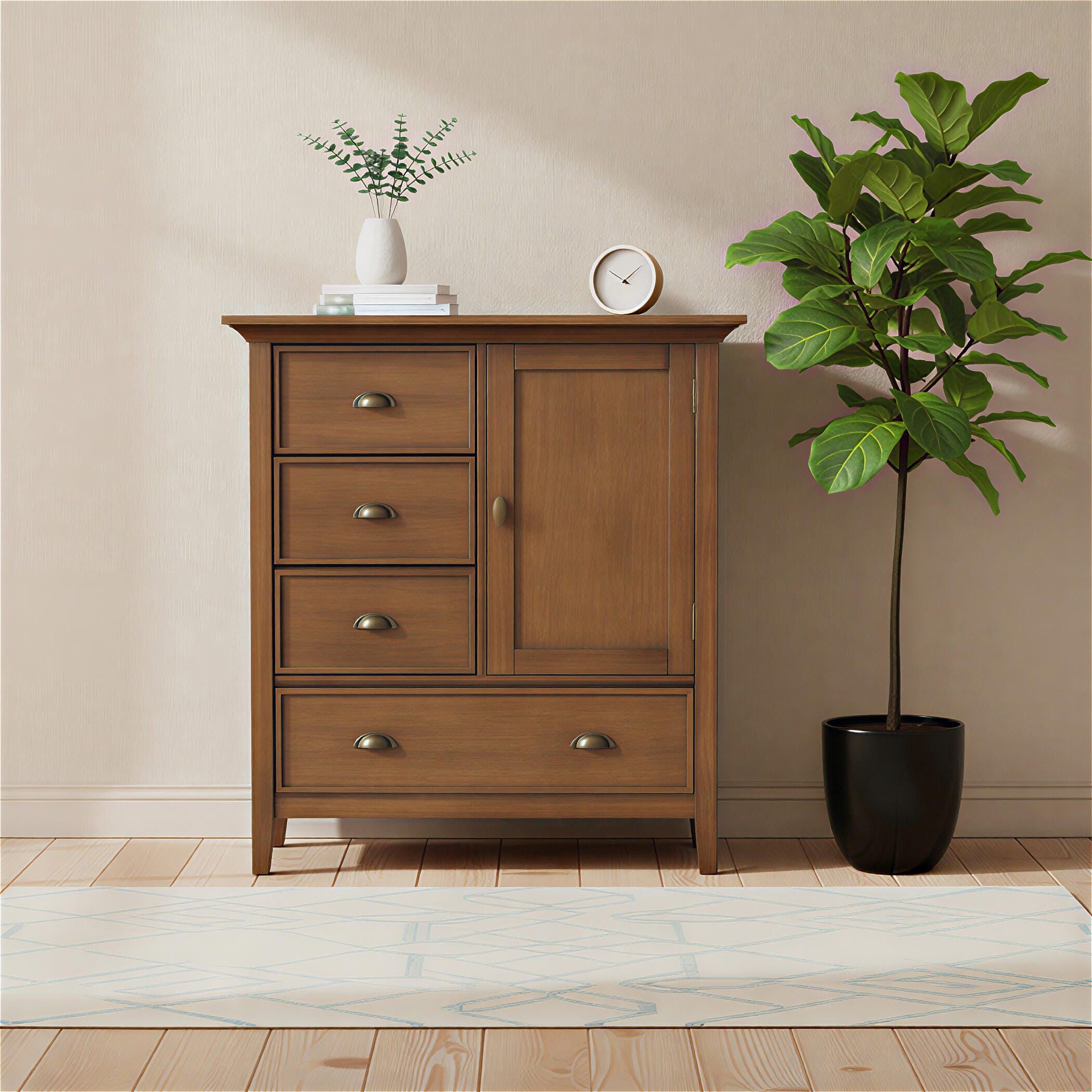 Simpli Home Redmond Redmond 39" Rustic Storage Cabinet, , large