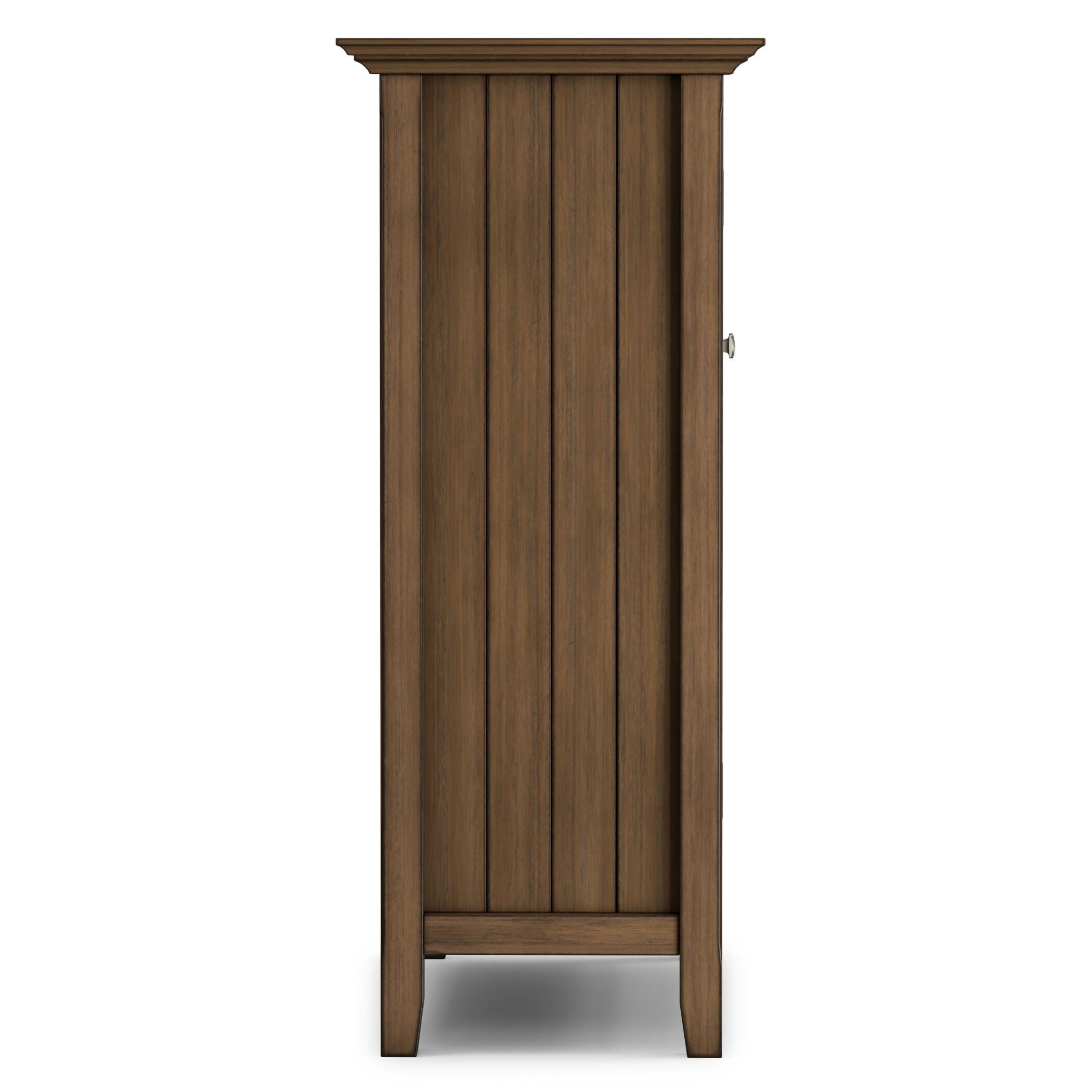 Simpli Home Bedford Bedford 39" Rustic Storage Cabinet, Brown, large
