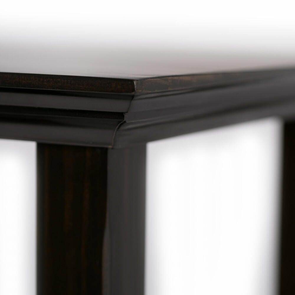 Simpli Home Amherst Console Sofa Table, Hickory Brown, large
