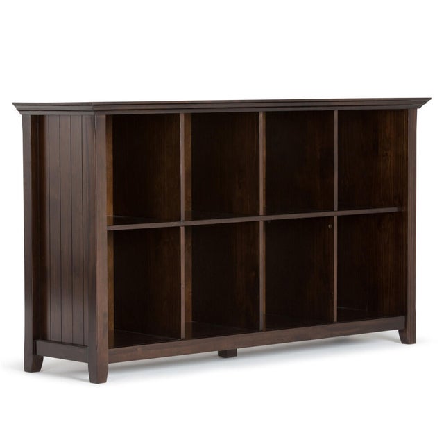 Simpli Home Amherst 8 Cube Storage Sofa Table