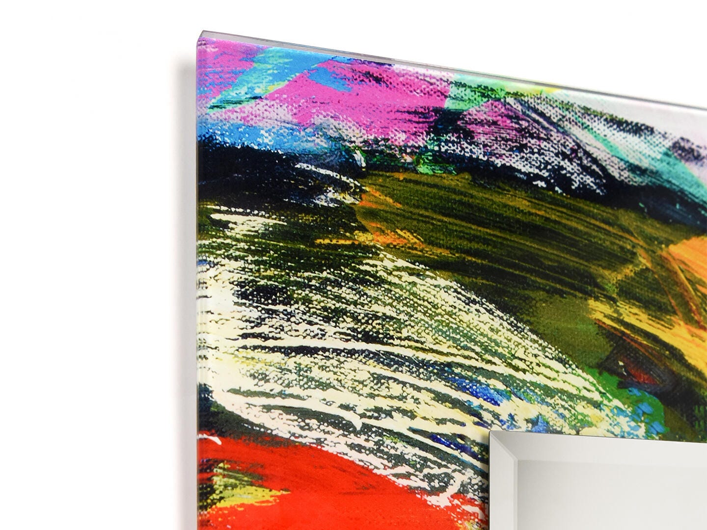 Empire Art Direct Rock Star Rectangular Mirror Tempered Art Glass, , swatch