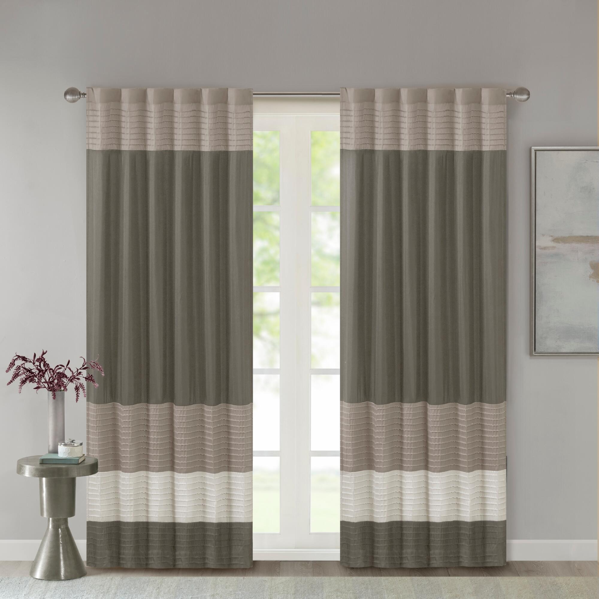 Salem Polyoni Pintuck Curtain Panel | Ashley