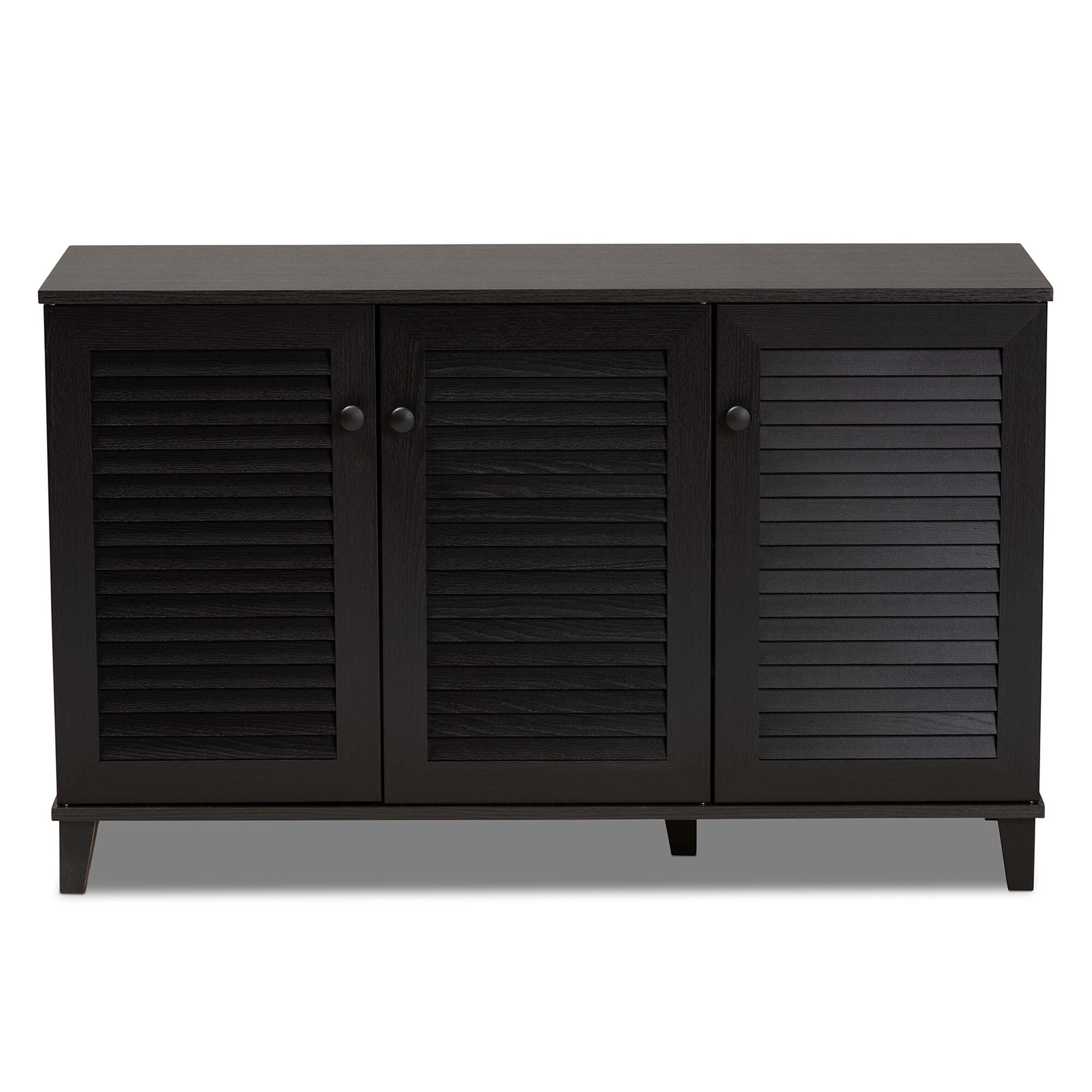 Baxton Studio Warren Shoe Storage Cabinet, , large