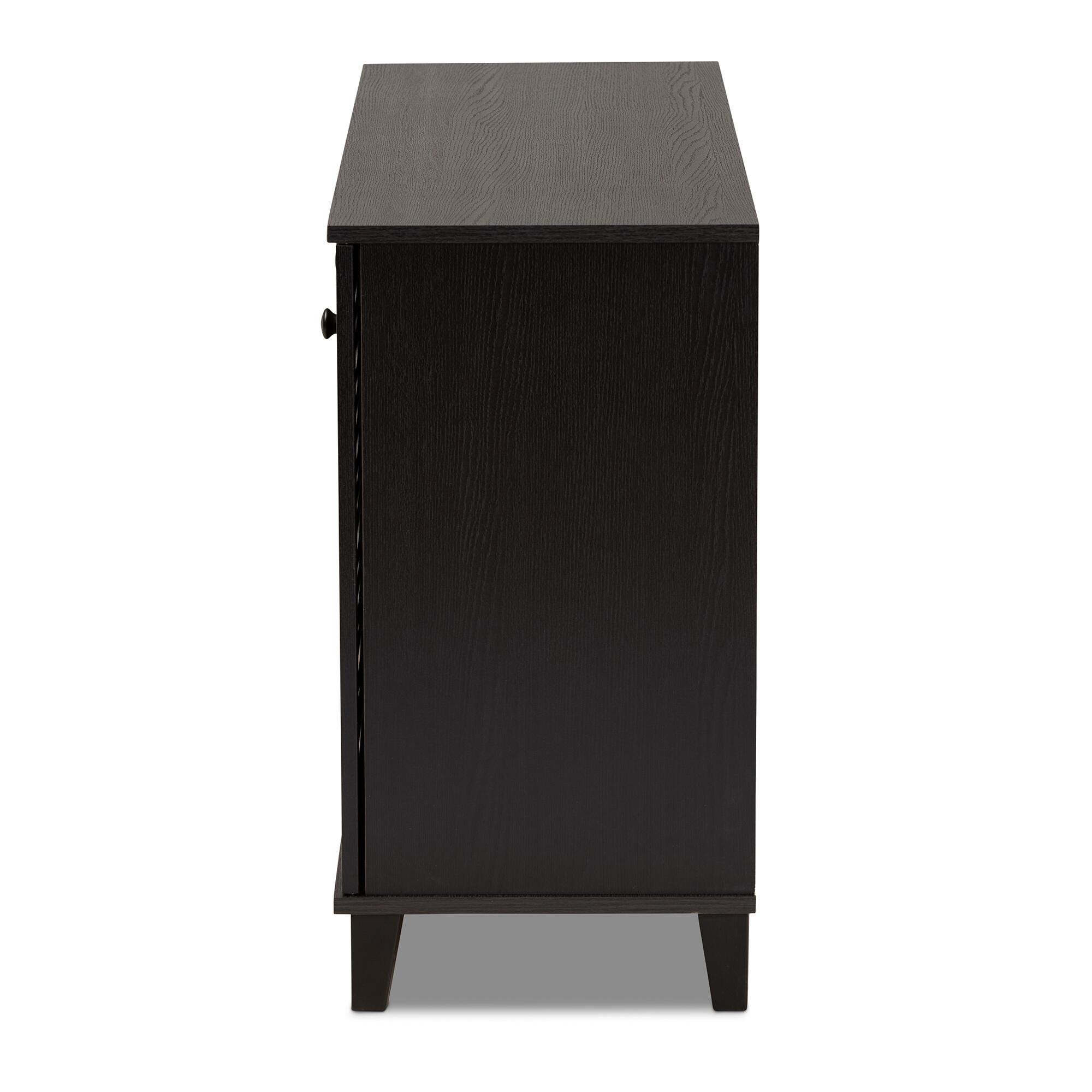 Baxton Studio Warren Shoe Storage Cabinet, , large