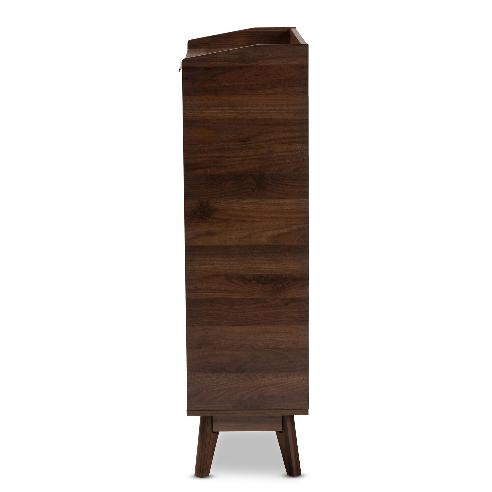 Baxton Studio Lena 5-Shelf Shoe Cabinet, , large