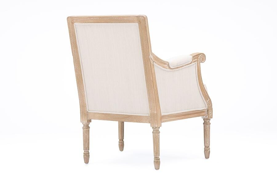 Baxton Studio Chavanon French Accent Chair, , large