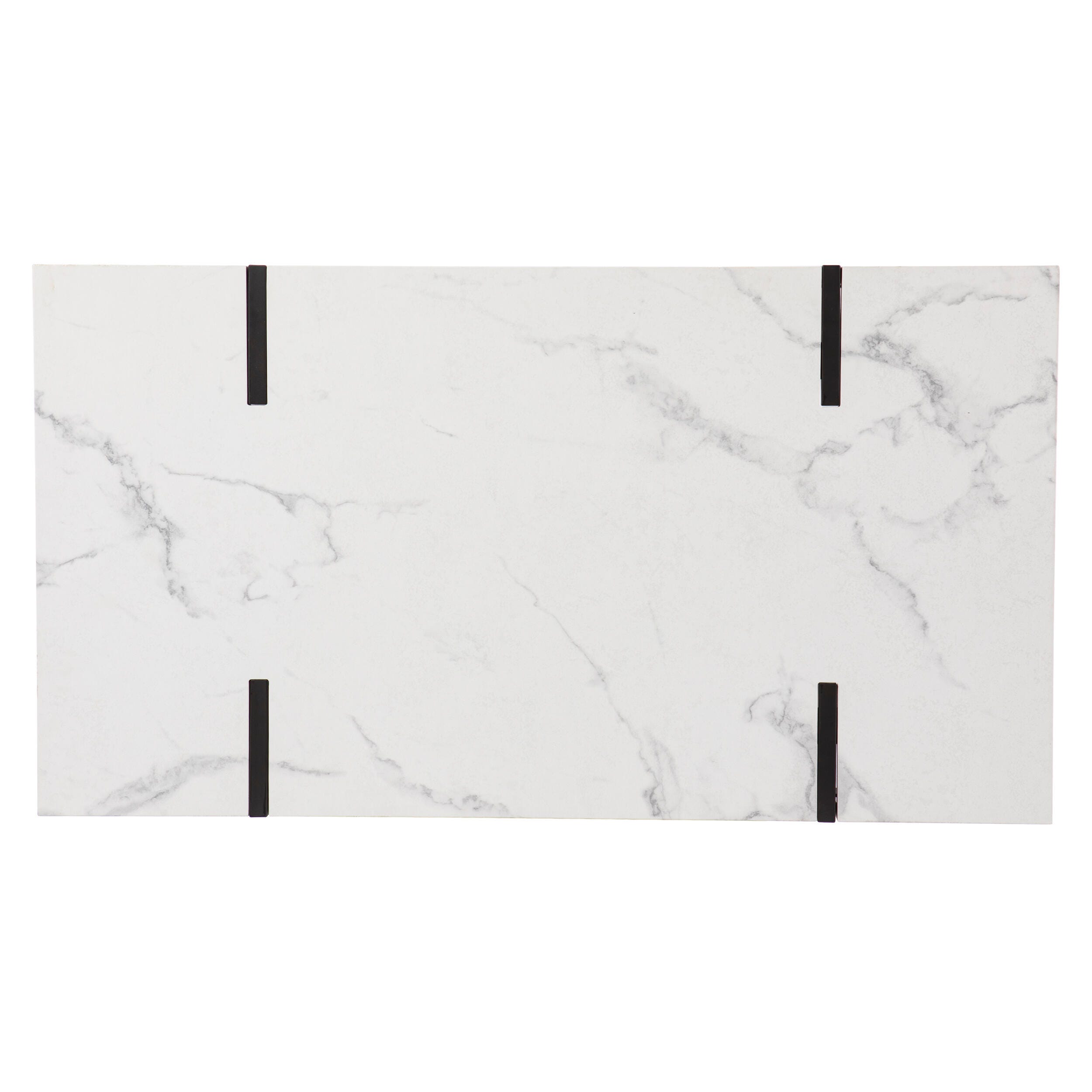 Southern Enterprises Kalyu Modern Faux Marble Cocktail Table, , large
