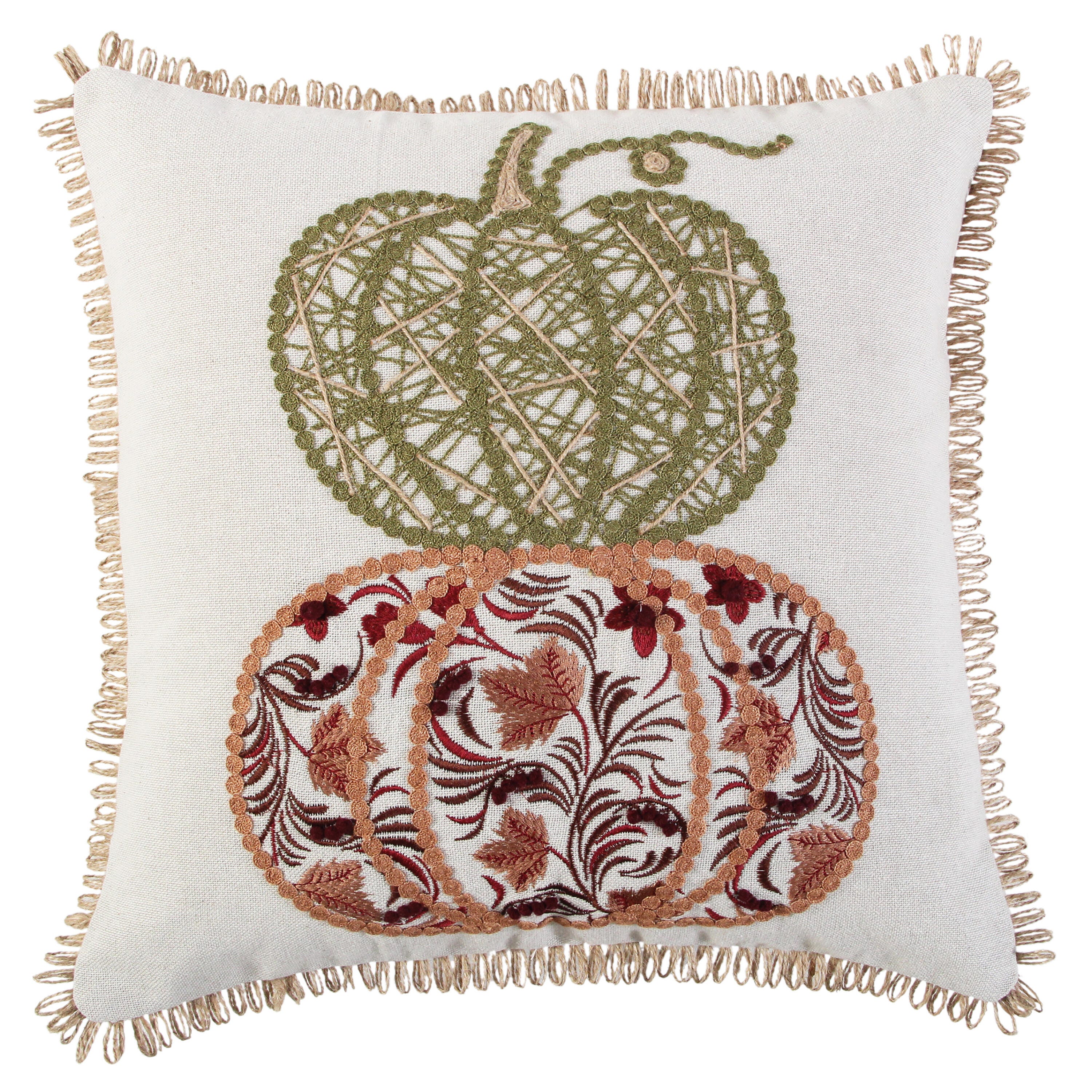 Rizzy Home 18"X18" Poly Filled Pillow, , large