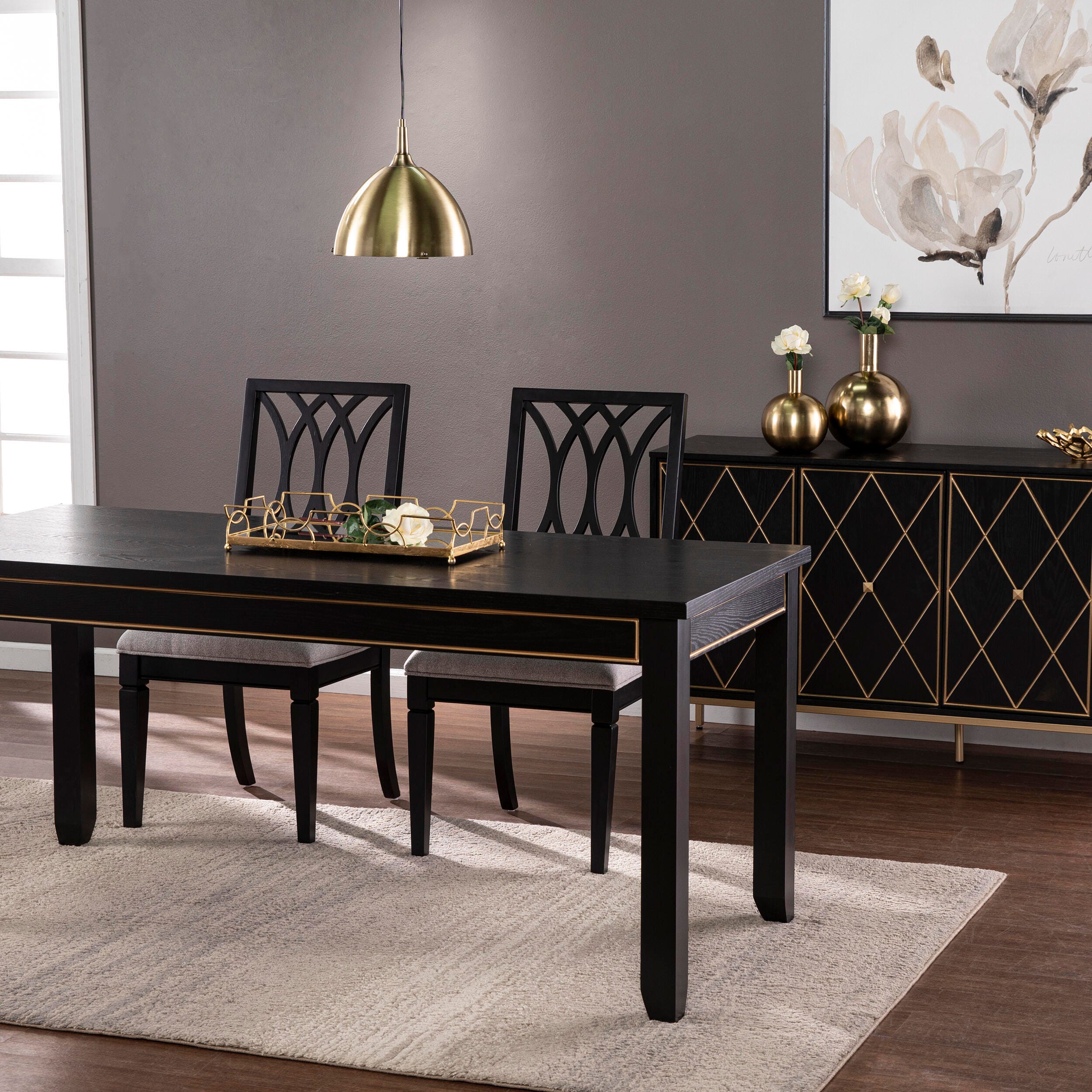 Southern Enterprises Erdan Sideboard Cabinet with Storage, , large