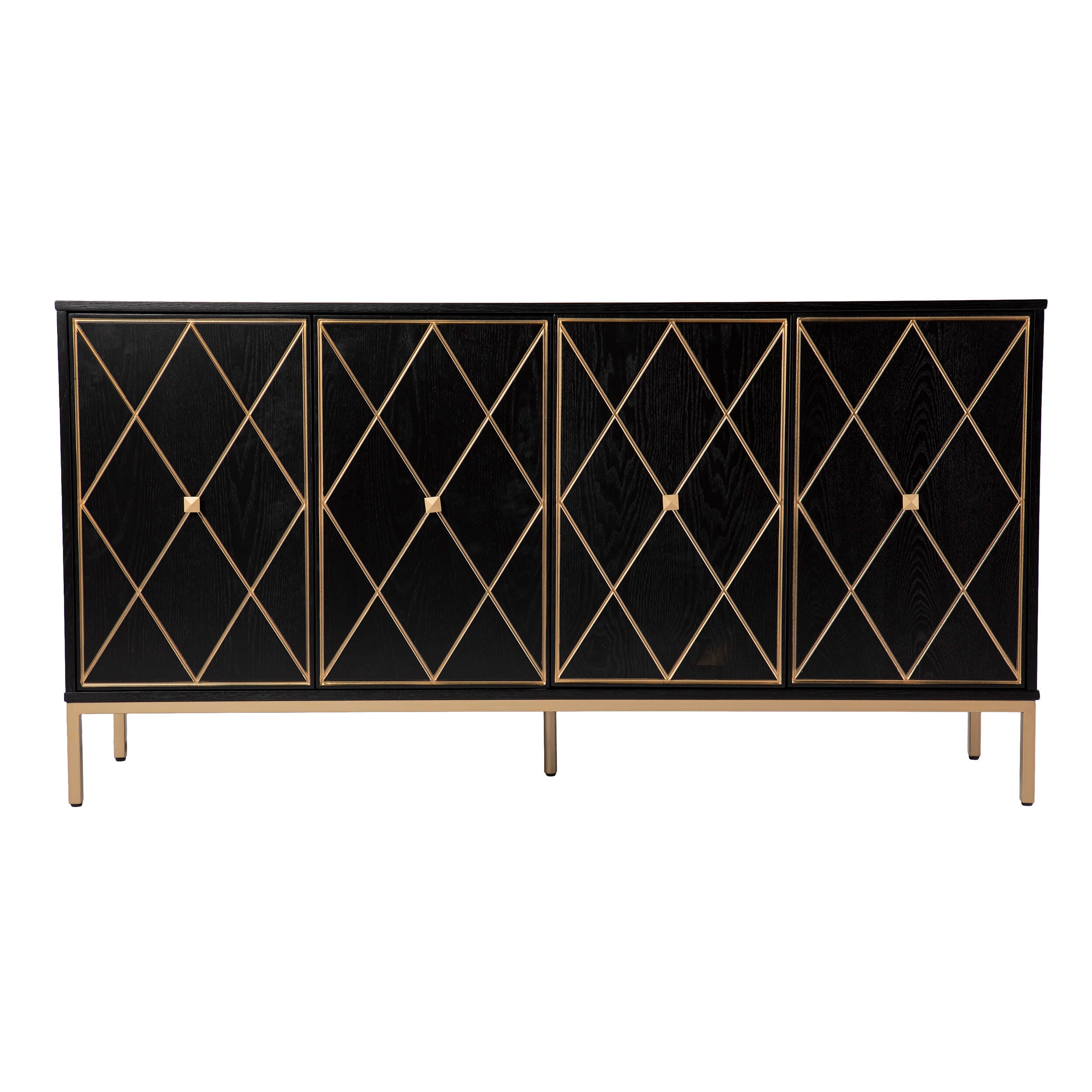Southern Enterprises Erdan Sideboard Cabinet with Storage, , large